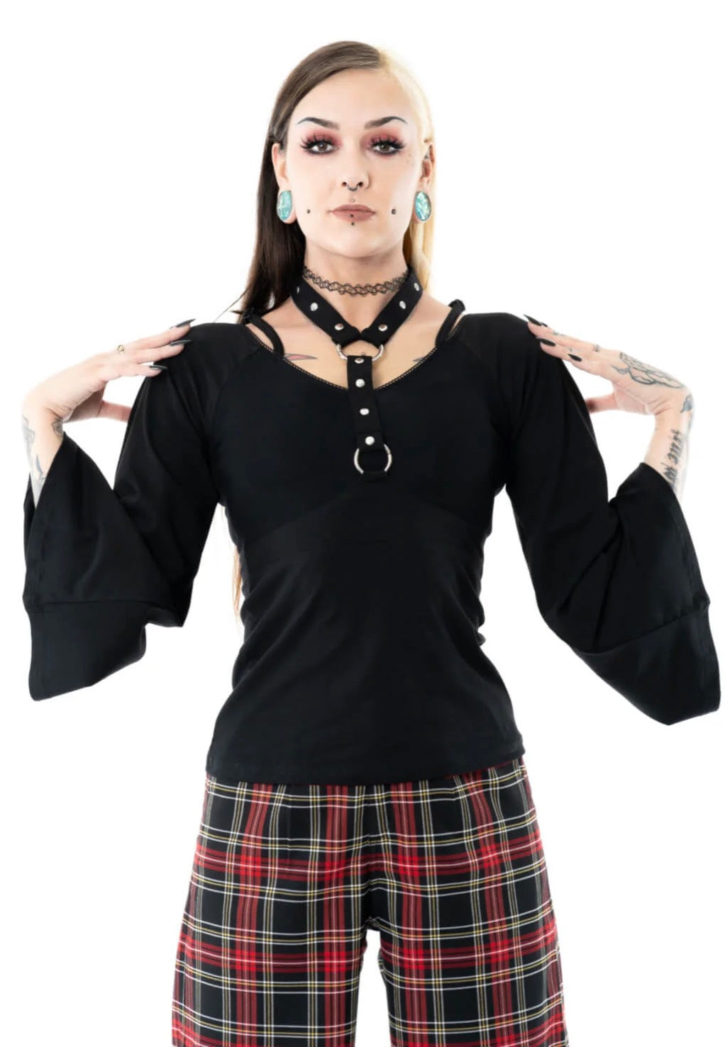 Poizen Industries - Camber Black - Top | Women-Image