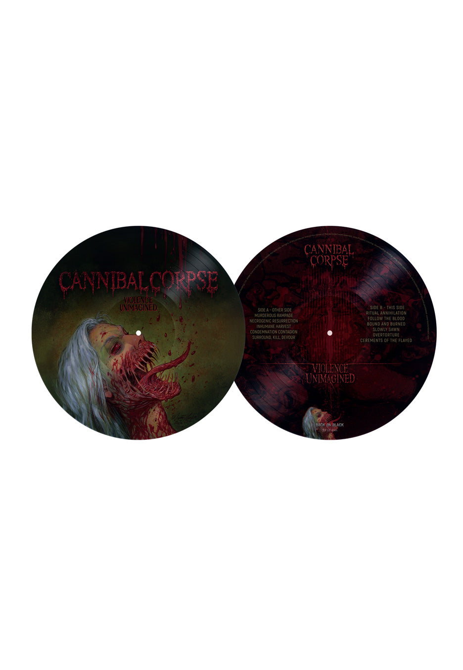 Cannibal Corpse Violence Unimagined Ltd. Picture Vinyl | Neutral-Image