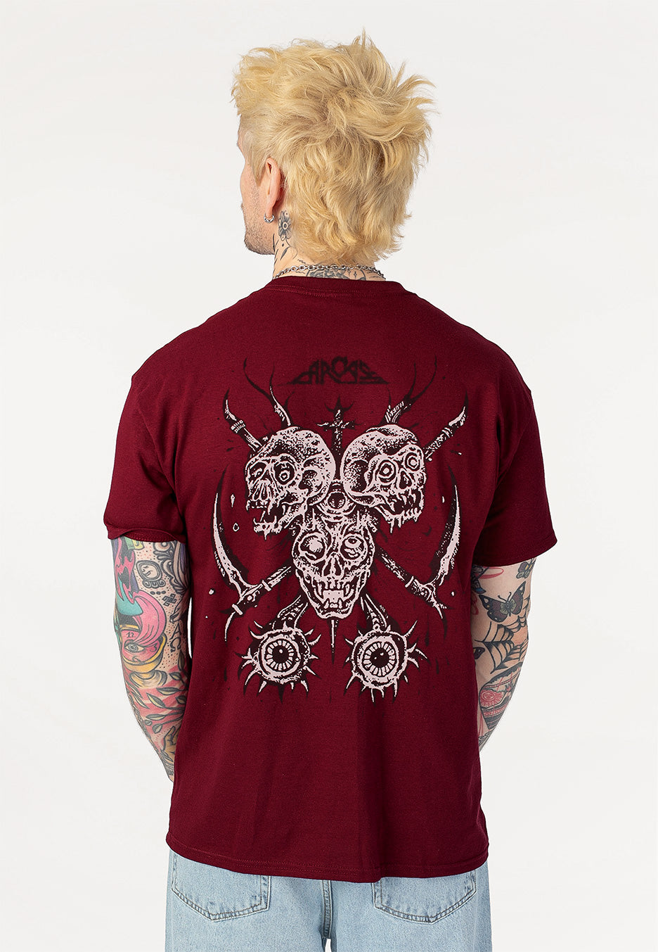 Carcass - Monster Skull Red - T-Shirt | Men-Image