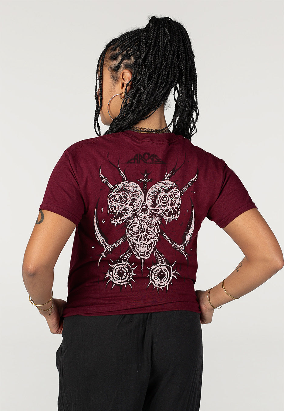 Carcass - Monster Skull Red - T-Shirt | Women-Image
