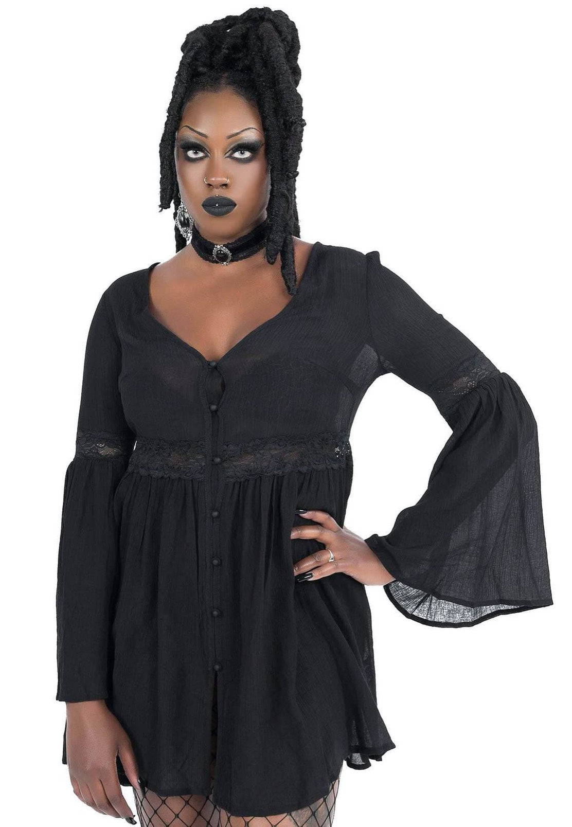 Killstar - Carea Black - Dress | Women-Image