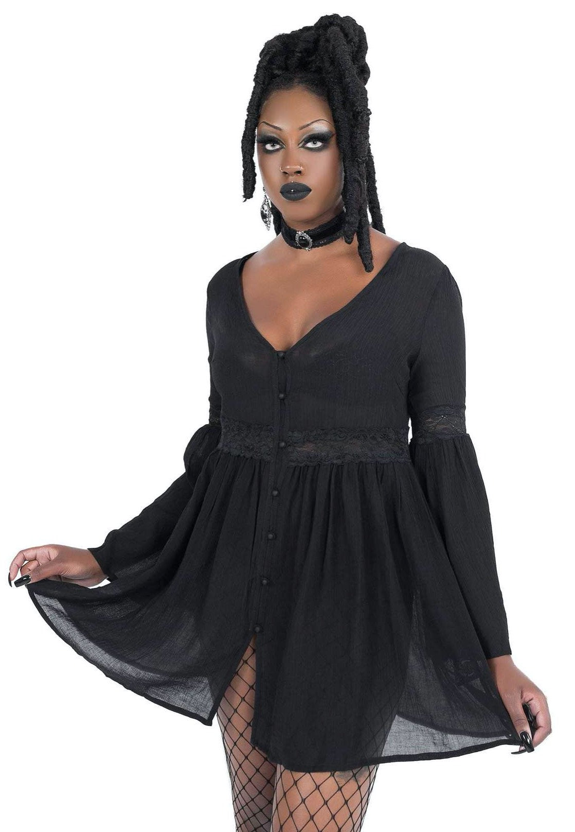 Killstar - Carea Black - Dress | Women-Image