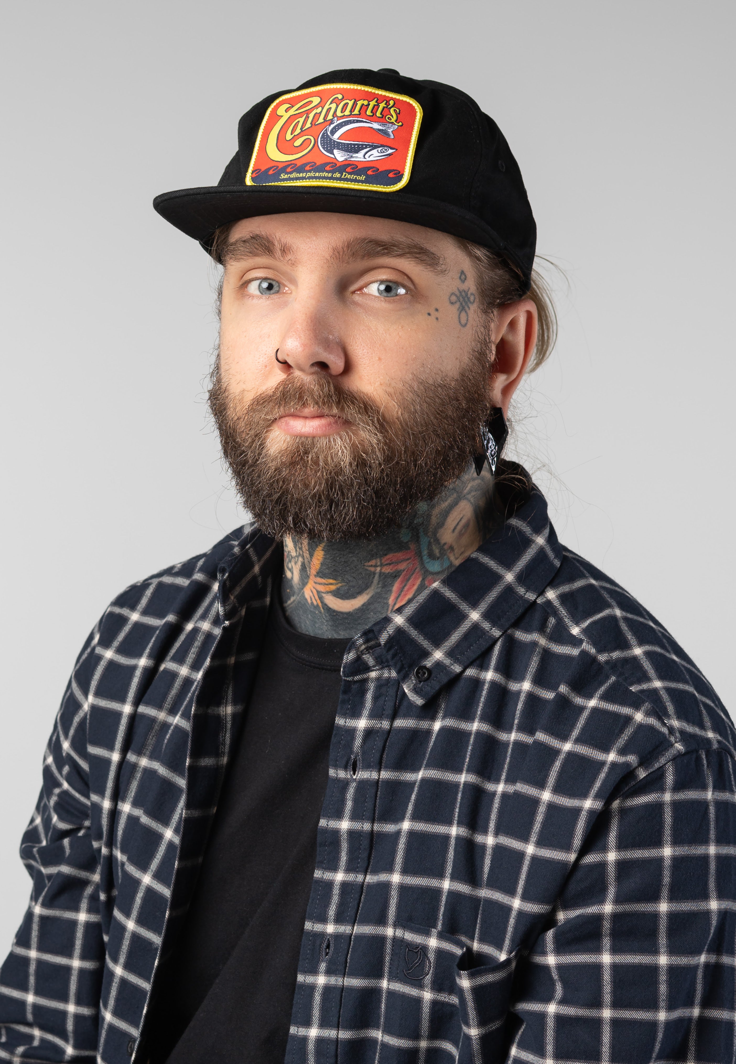 Carhartt WIP - Sardinas Marlin Black - Cap | Neutral-Image