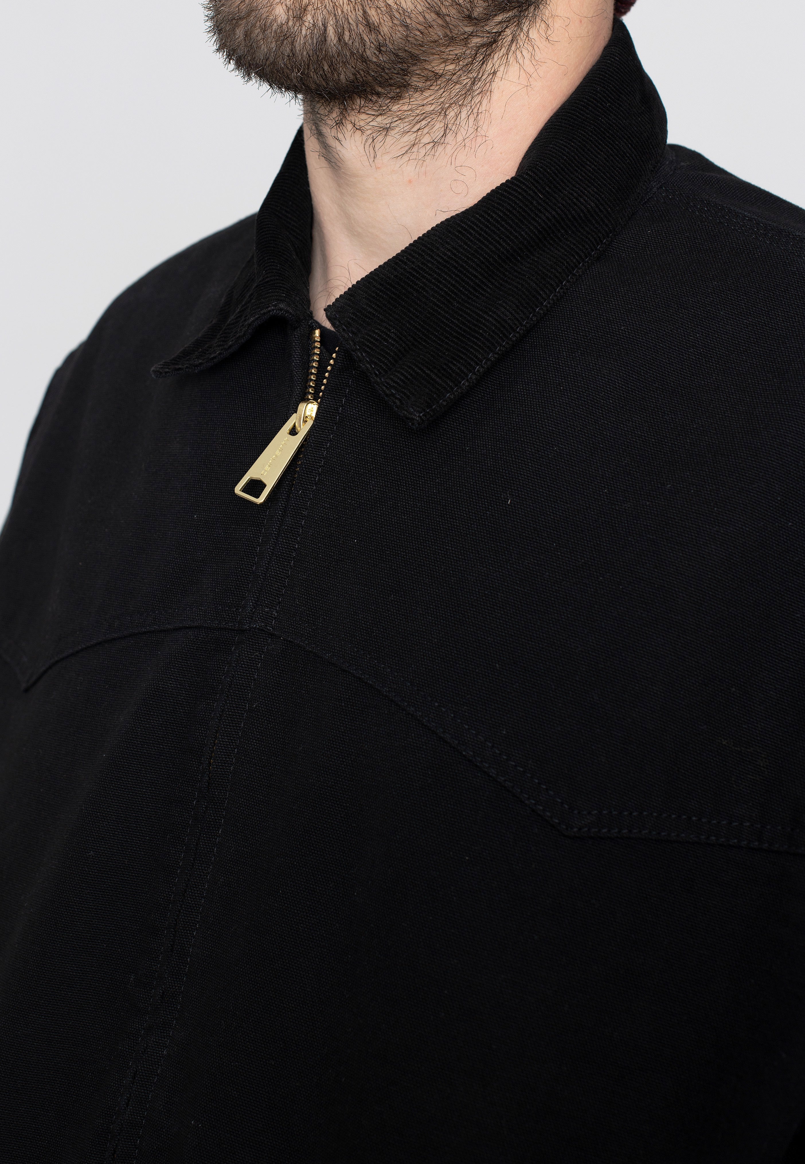 Carhartt WIP - OG Santa Fe Rinsed Black/Black - Jacket | Men-Image
