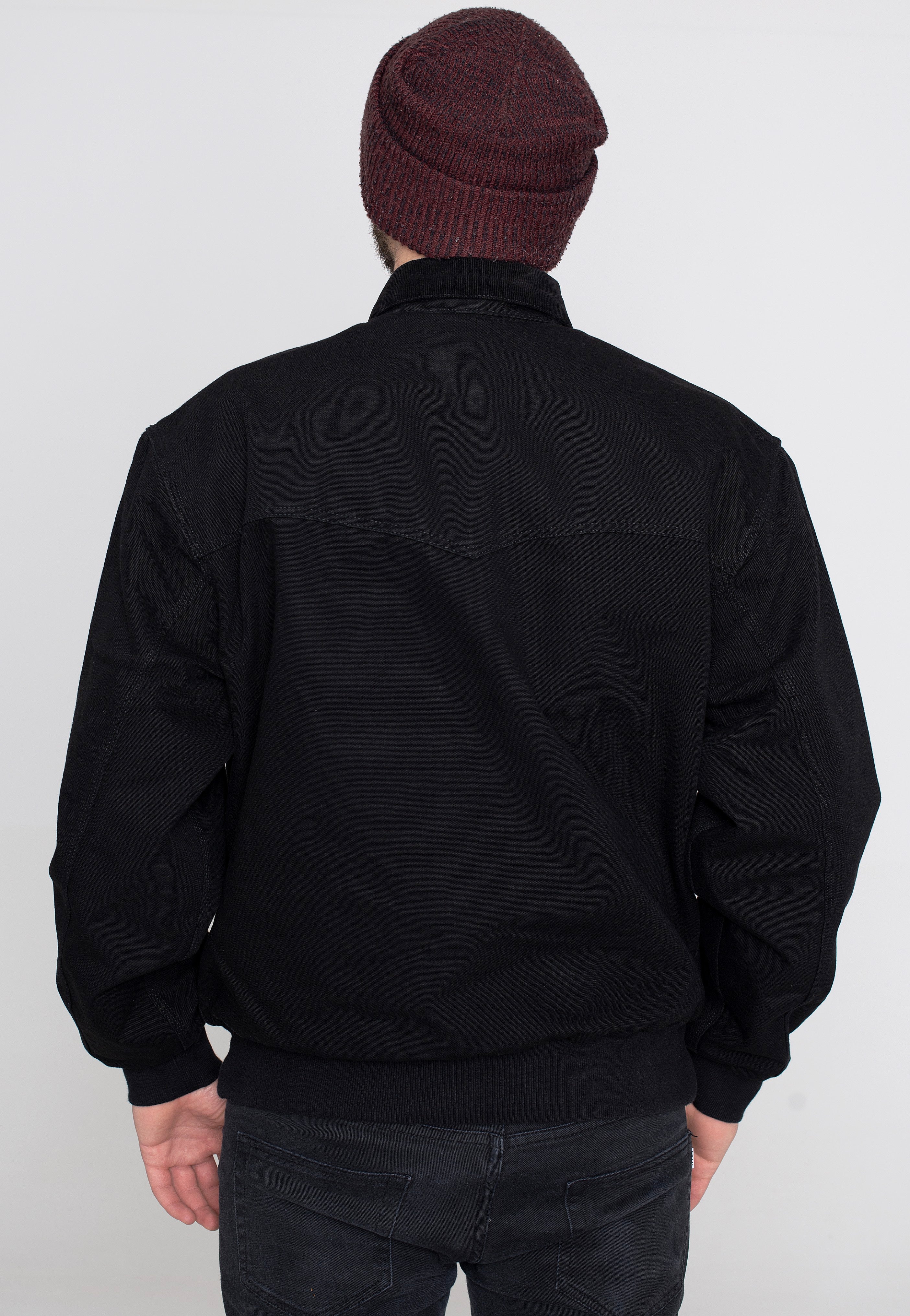 Carhartt WIP - OG Santa Fe Rinsed Black/Black - Jacket | Men-Image
