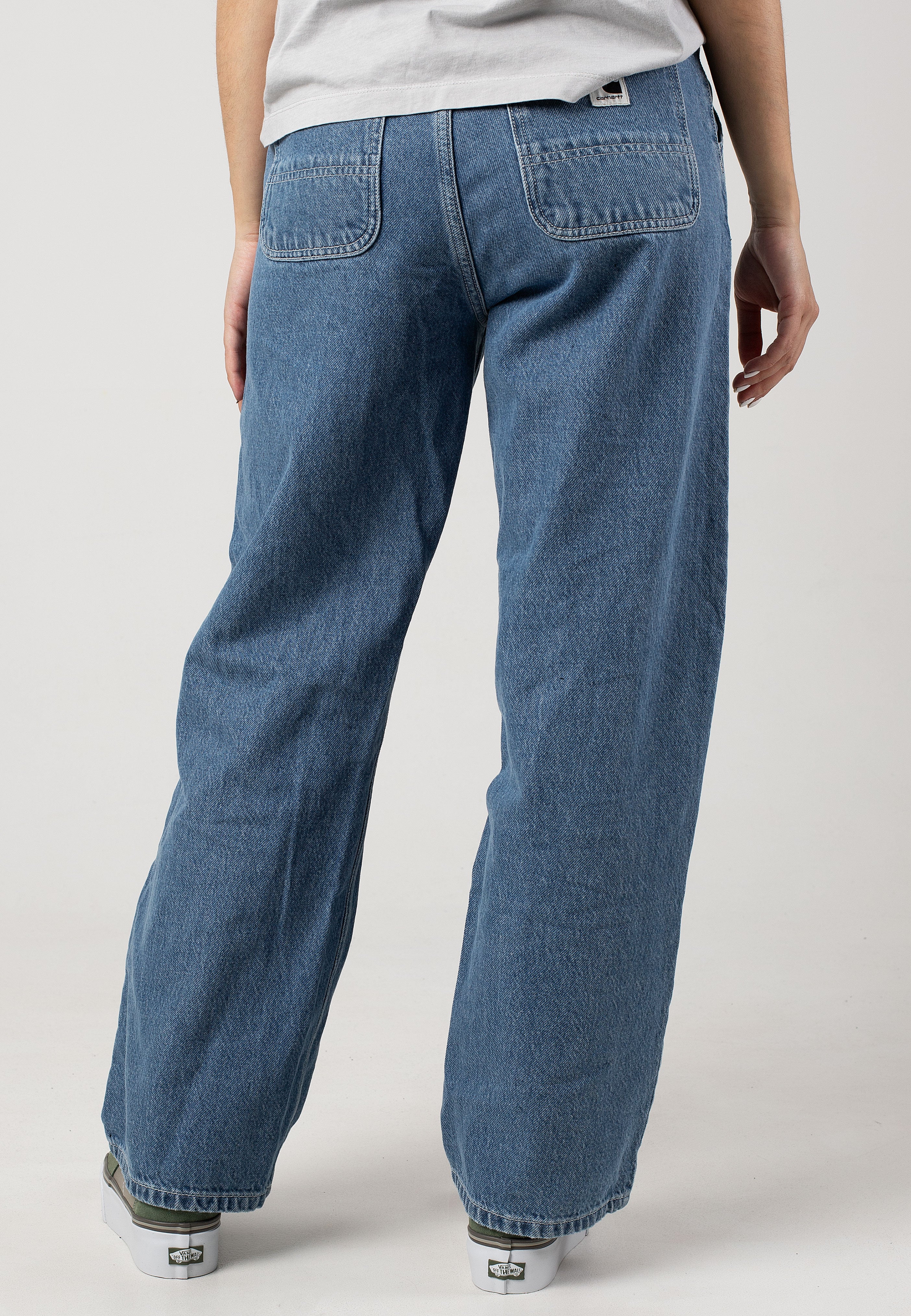 Carhartt WIP - W' Simple Heavy Stone Wash Blue - Jeans | Women-Image