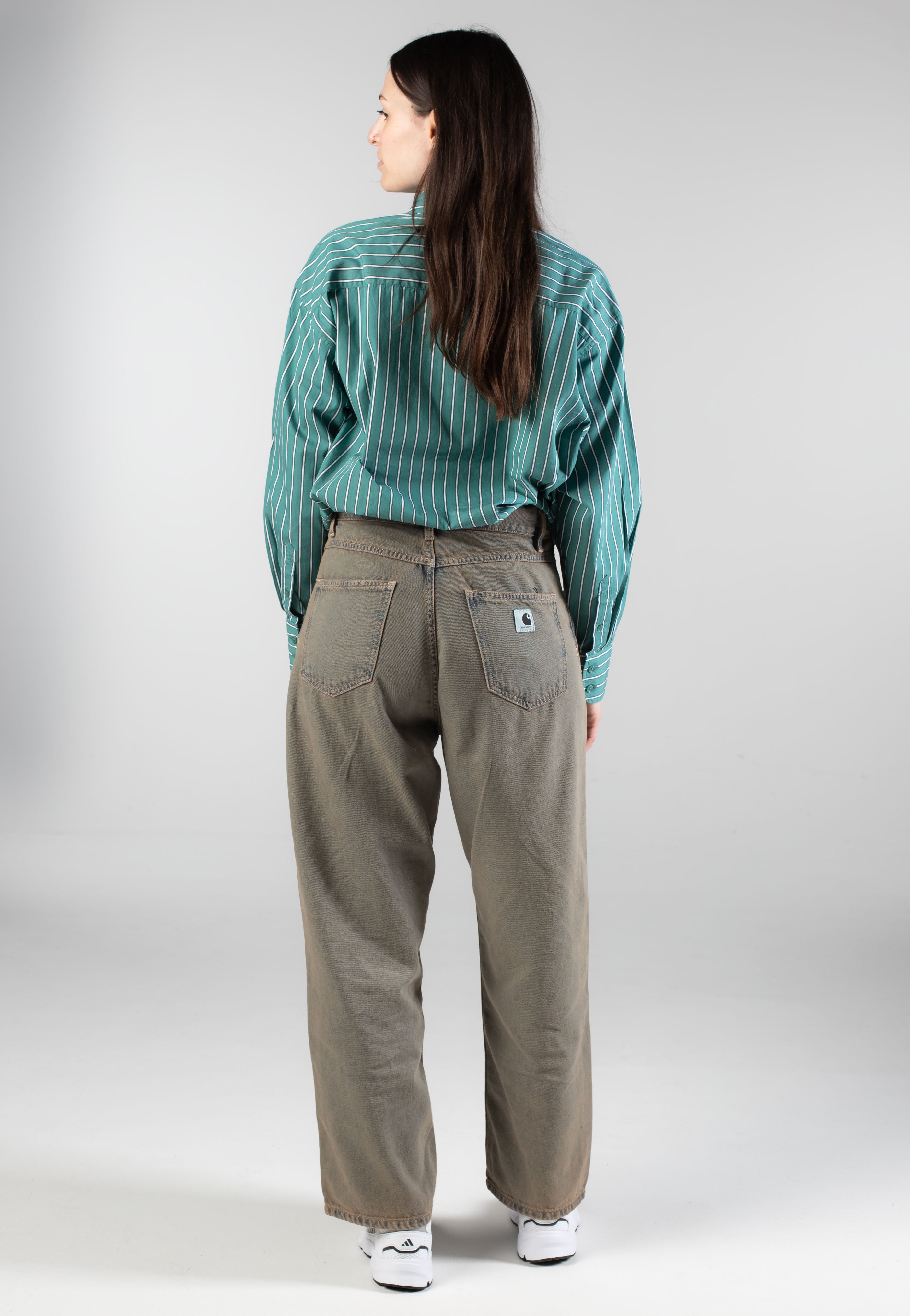 Carhartt WIP - W' Brandon Blue/Leather - Pants