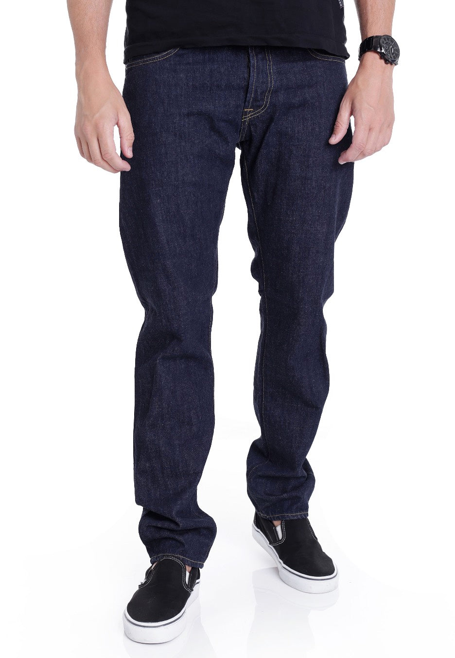 Carhartt WIP - Klondike Edgewood Blue Rinsed - Jeans | Men-Image