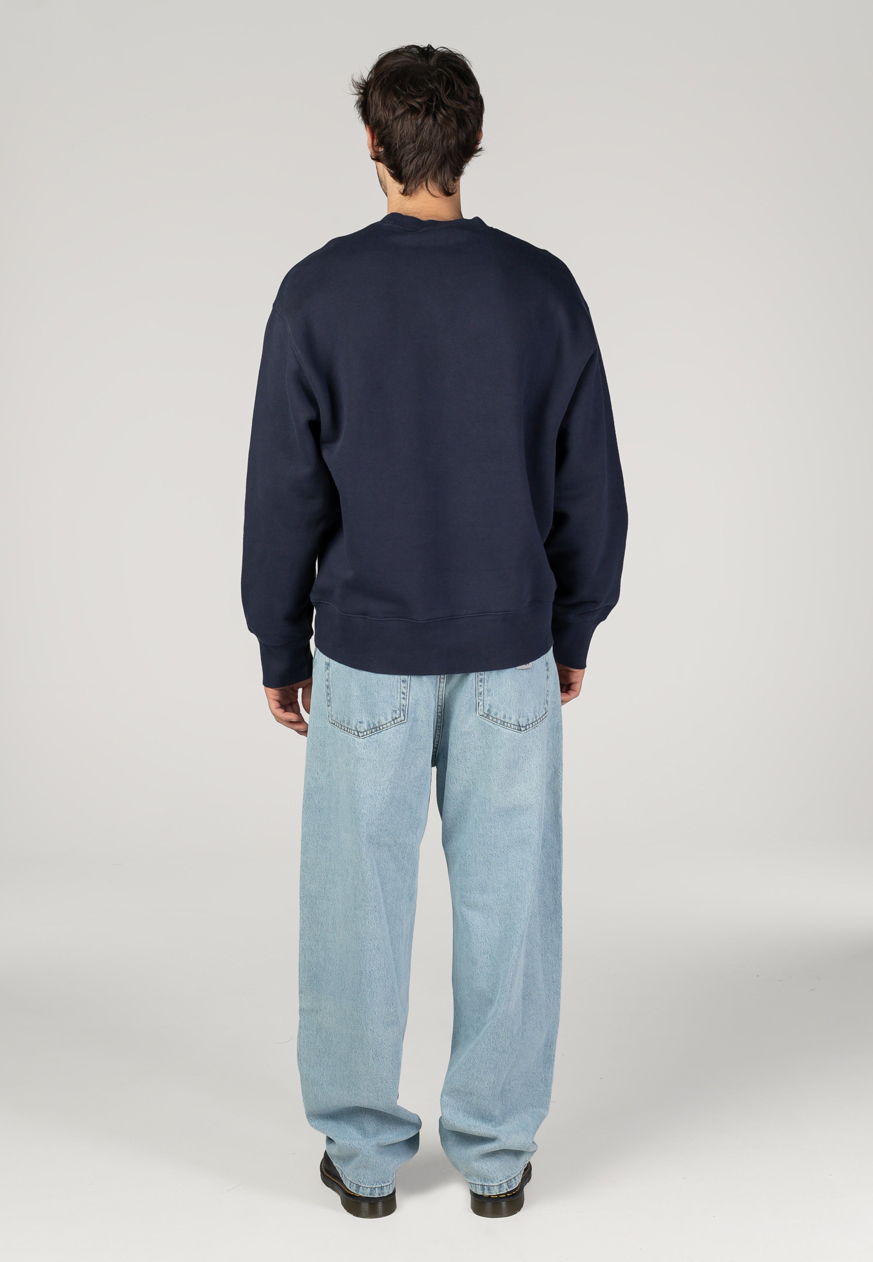 Carhartt WIP - 1989 Winners Heavy Stone Wash Dark Navy - Sweater | Men-Image