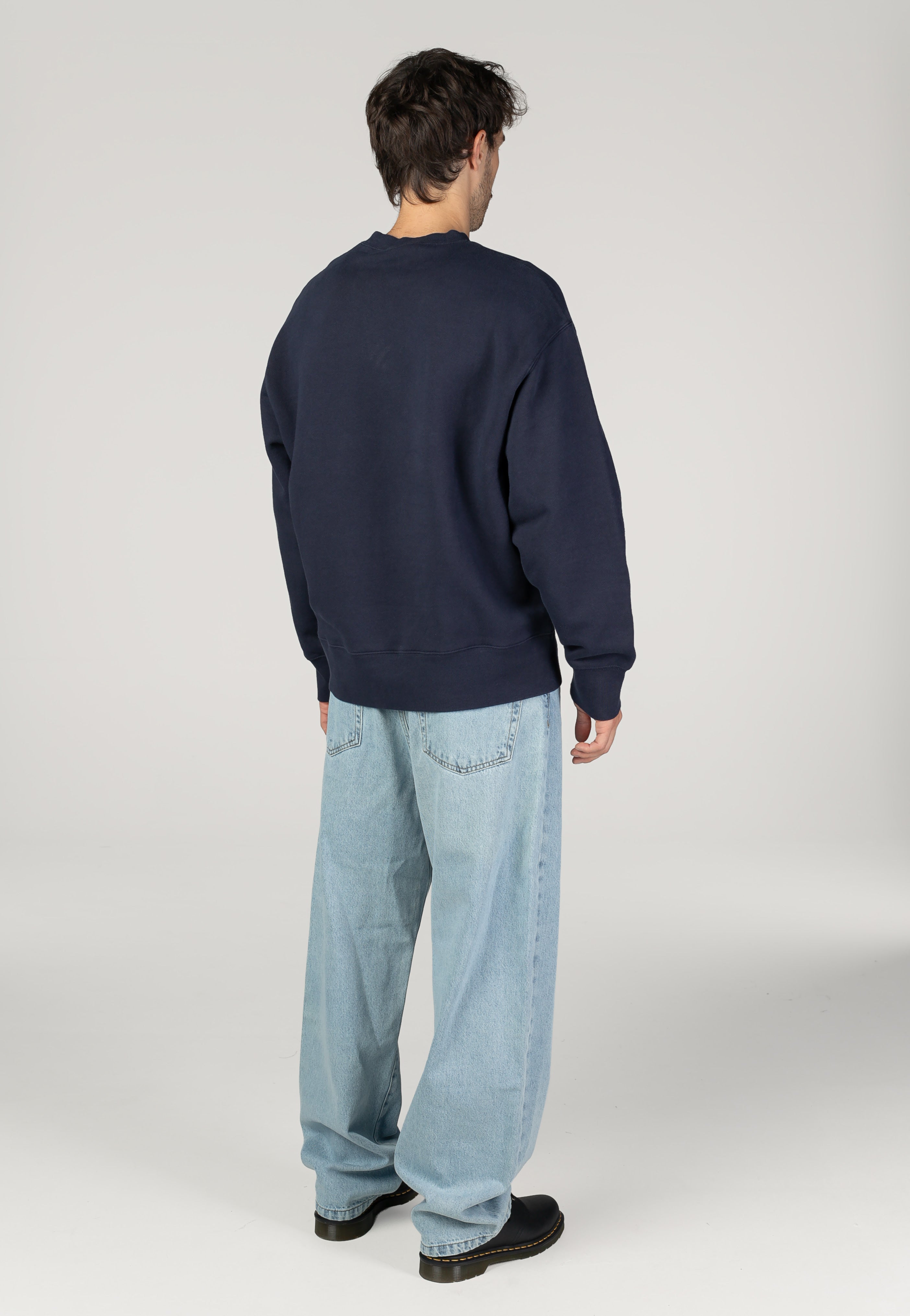 Carhartt WIP - 1989 Winners Heavy Stone Wash Dark Navy - Sweater | Men-Image