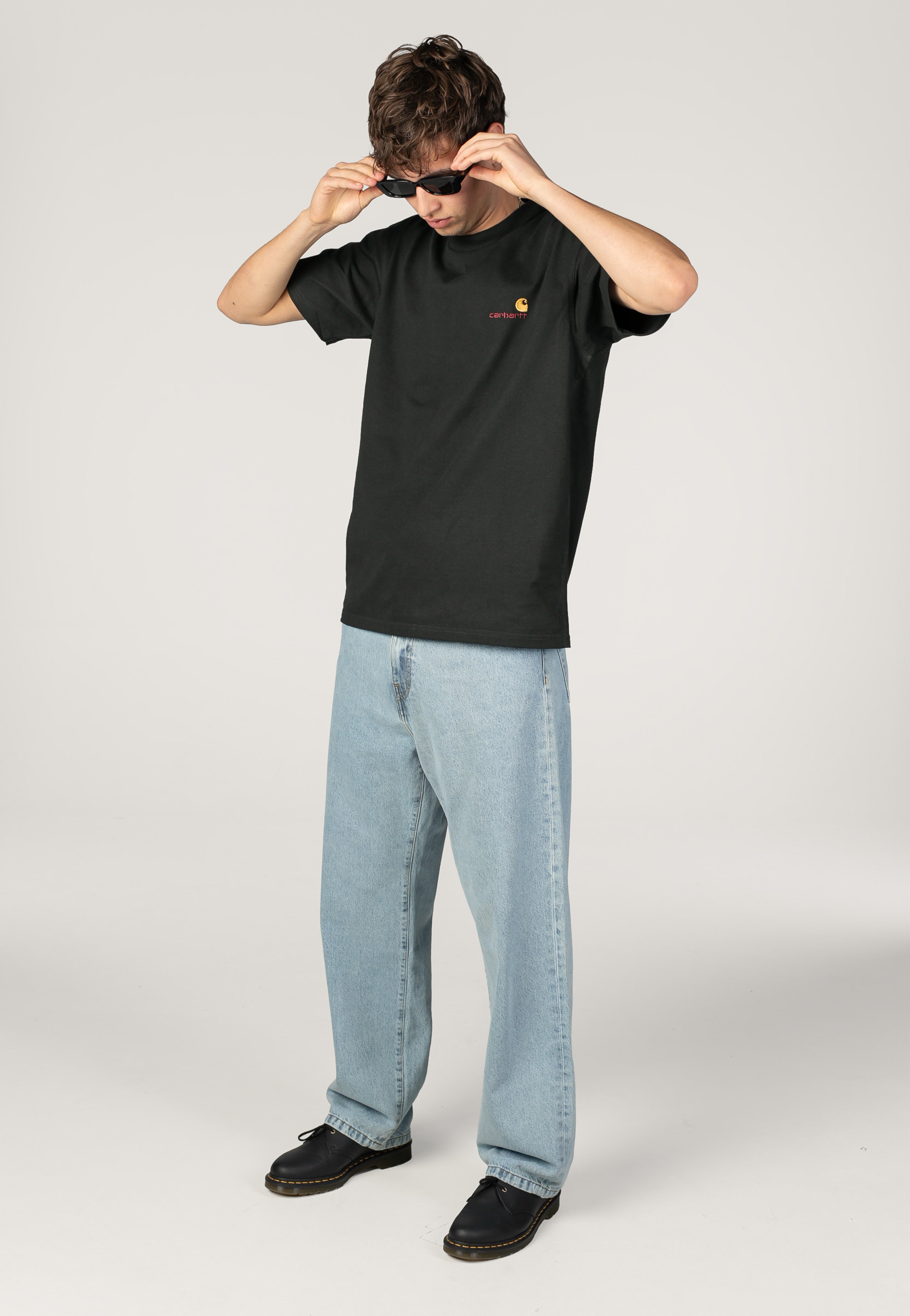 Carhartt WIP American Script Raven T-Shirt | Men-Image