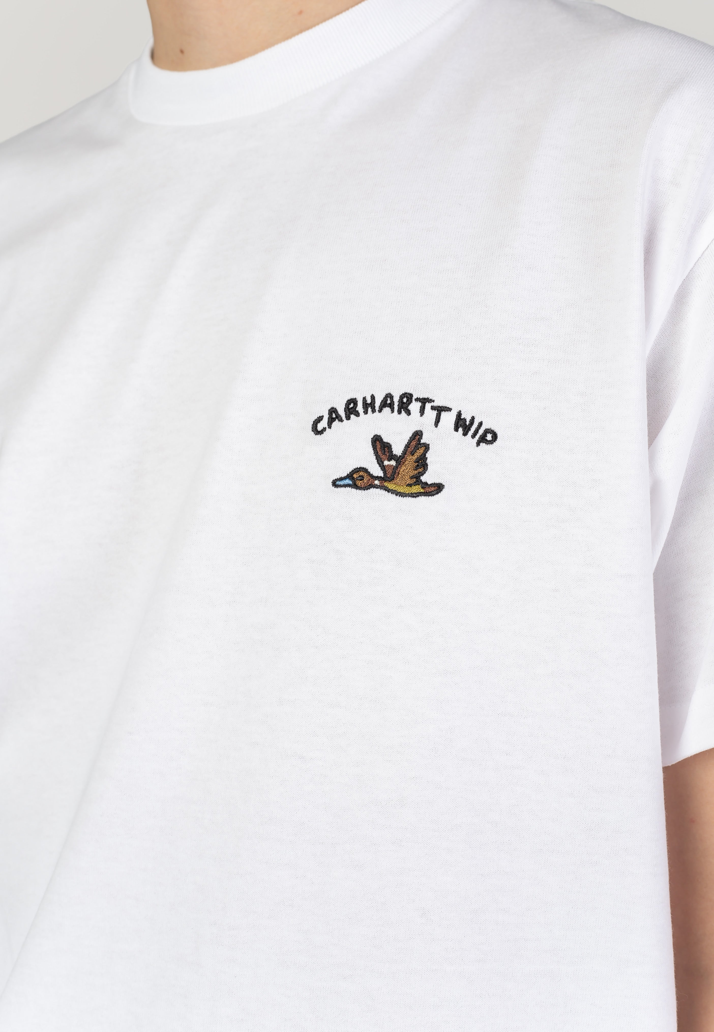 Carhartt WIP Animated Ducks White Tričko | Men-Image