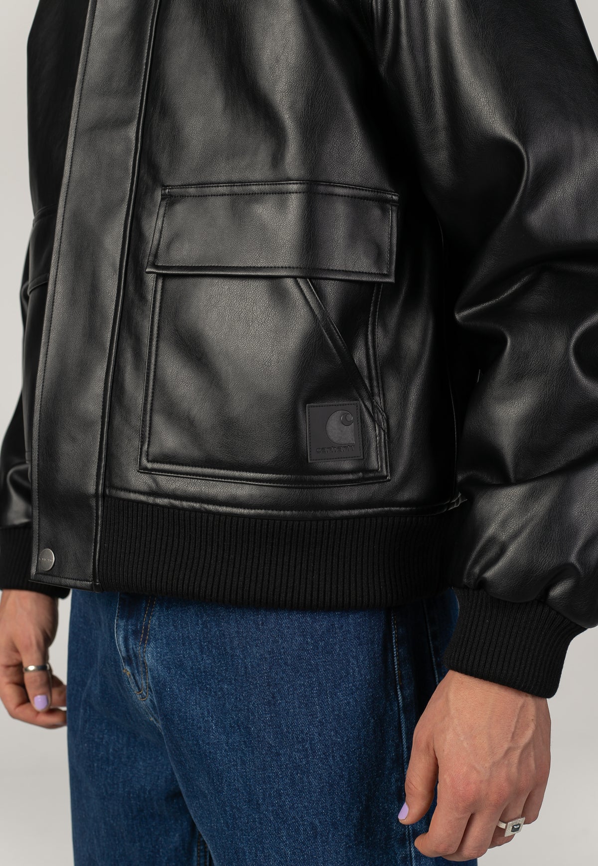 Carhartt WIP Arizona Black Jacke | Men-Image