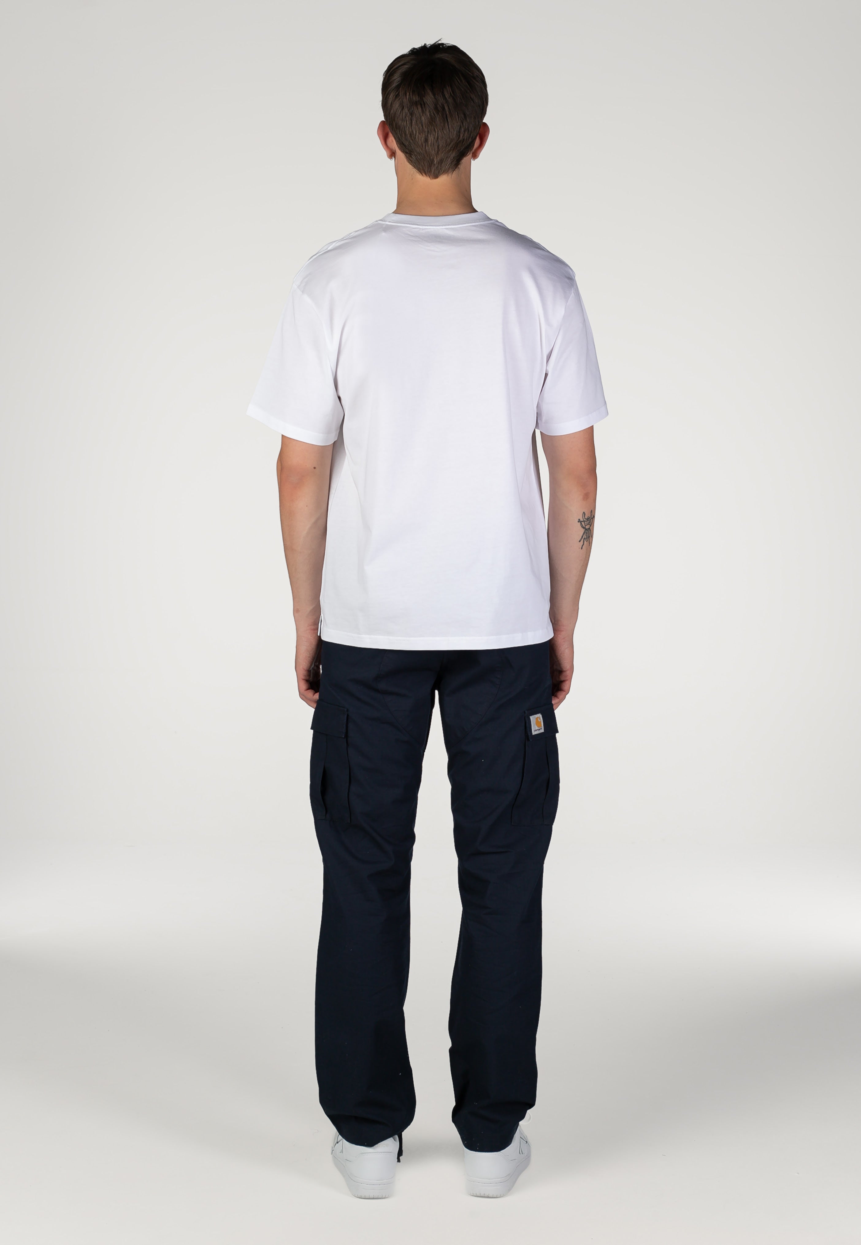 Carhartt WIP - Aviation Rinsed Dark Navy - Pants | Men-Image