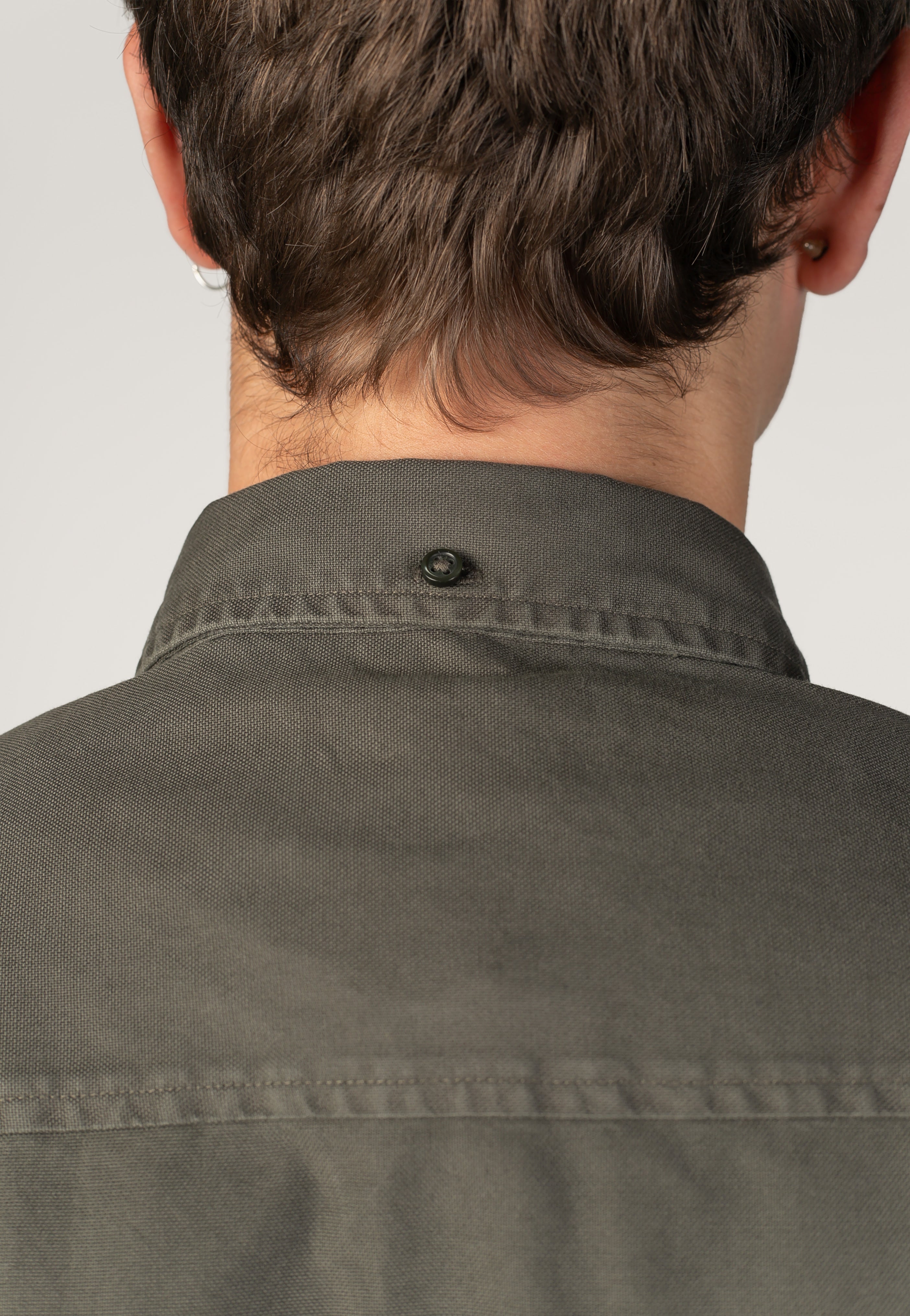 Carhartt WIP Bolton Garment Dyed Shungite Košile | Men-Image