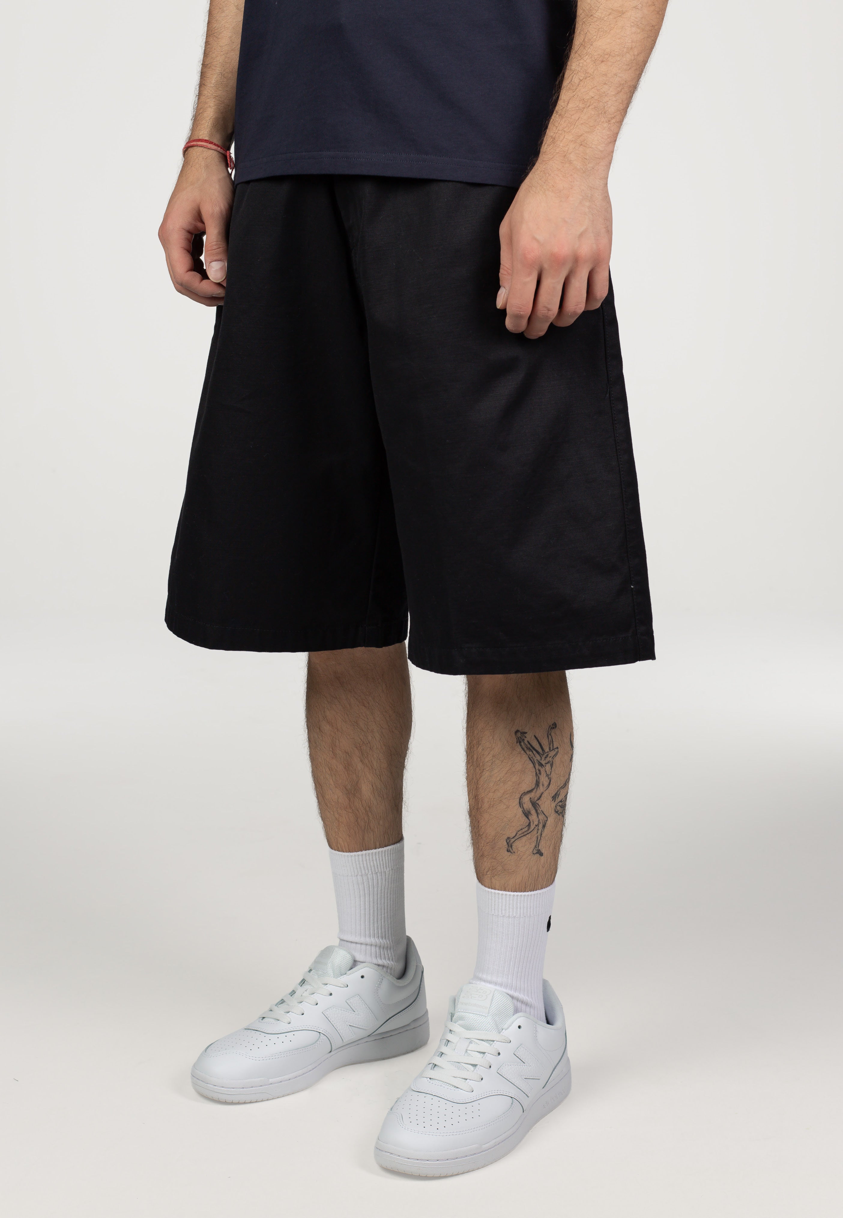 Carhartt WIP - Brader Rinsed Black - Shorts | Men-Image