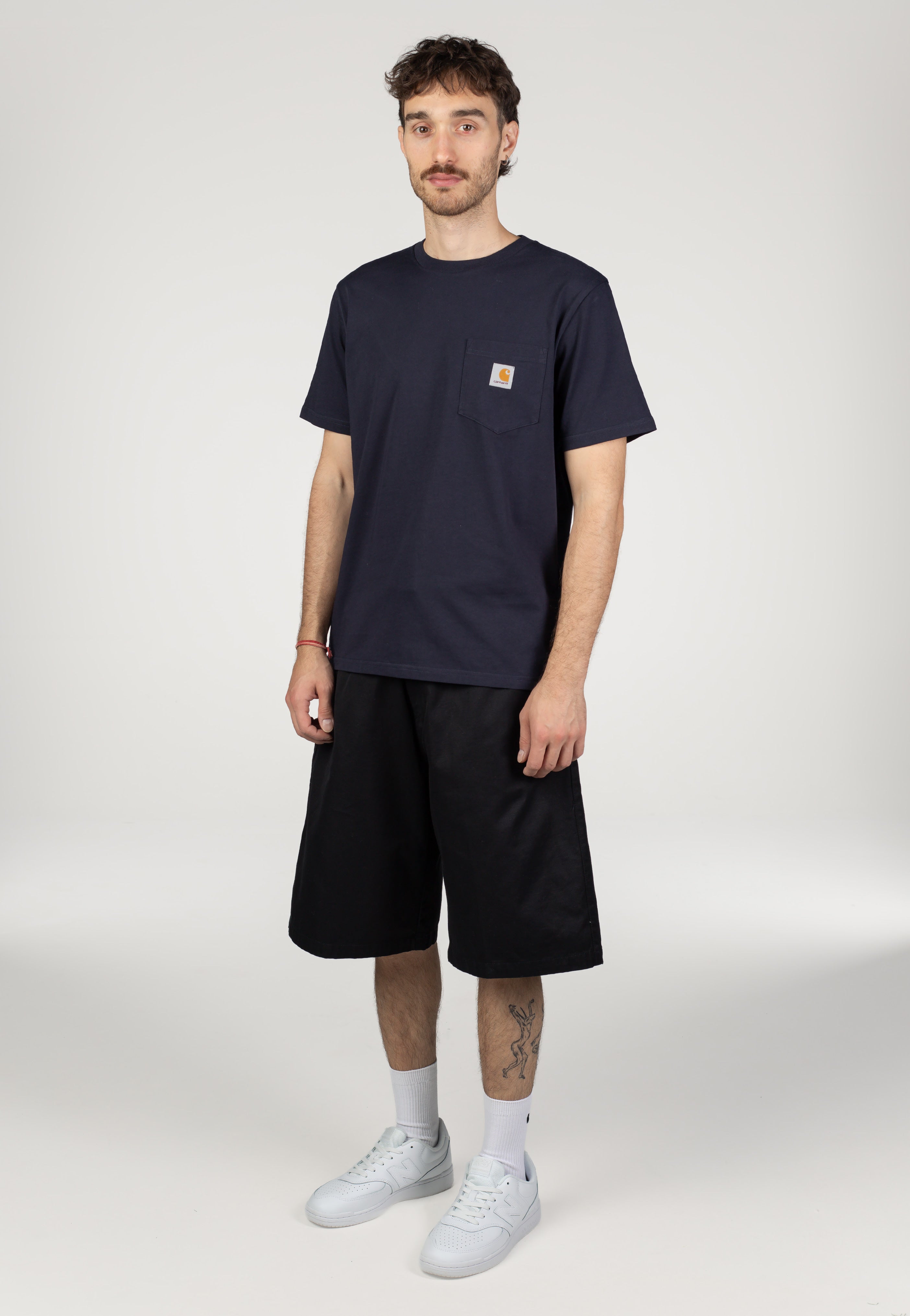 Carhartt WIP - Brader Rinsed Black - Shorts | Men-Image