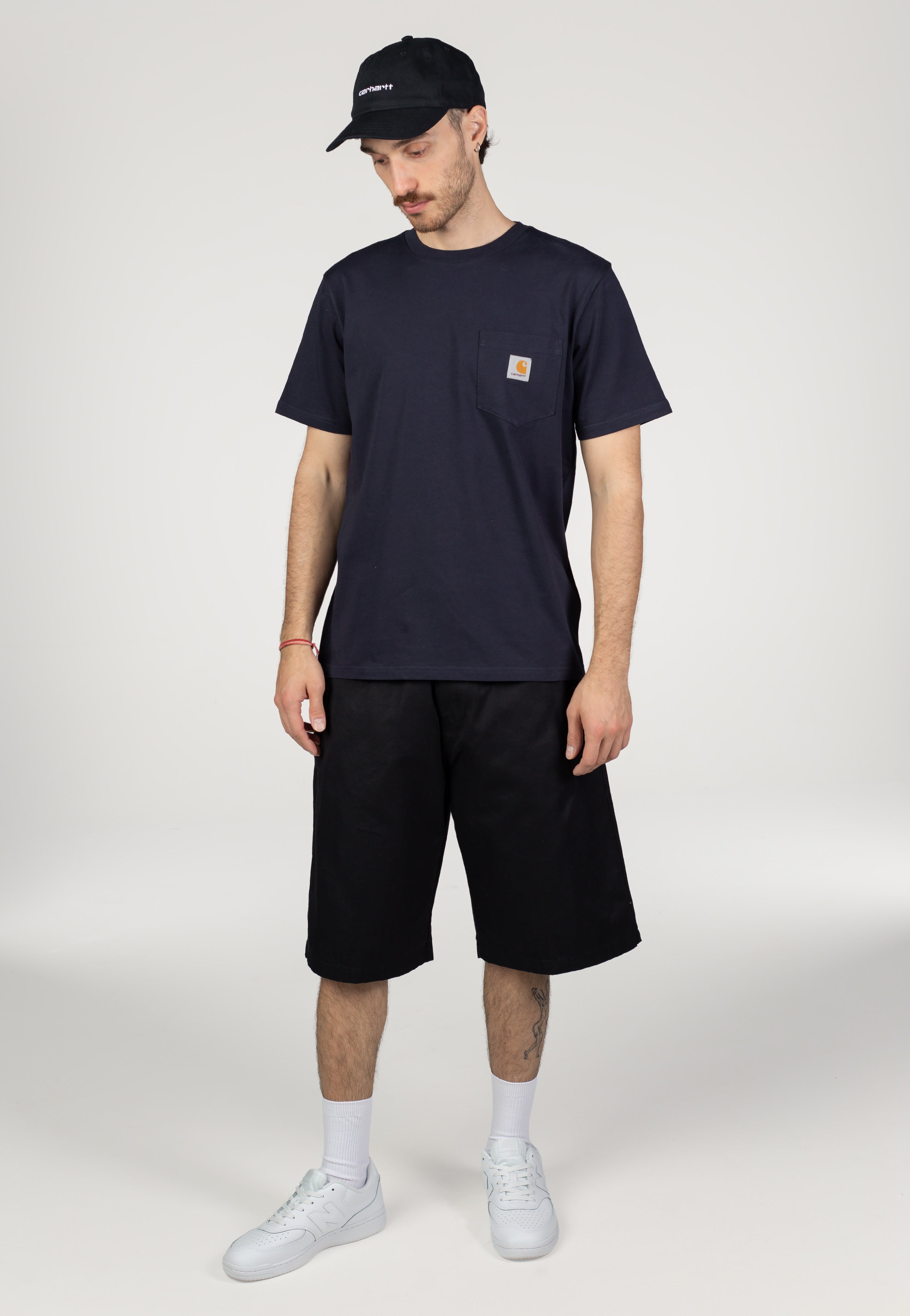 Carhartt WIP - Brader Rinsed Black - Shorts | Men-Image