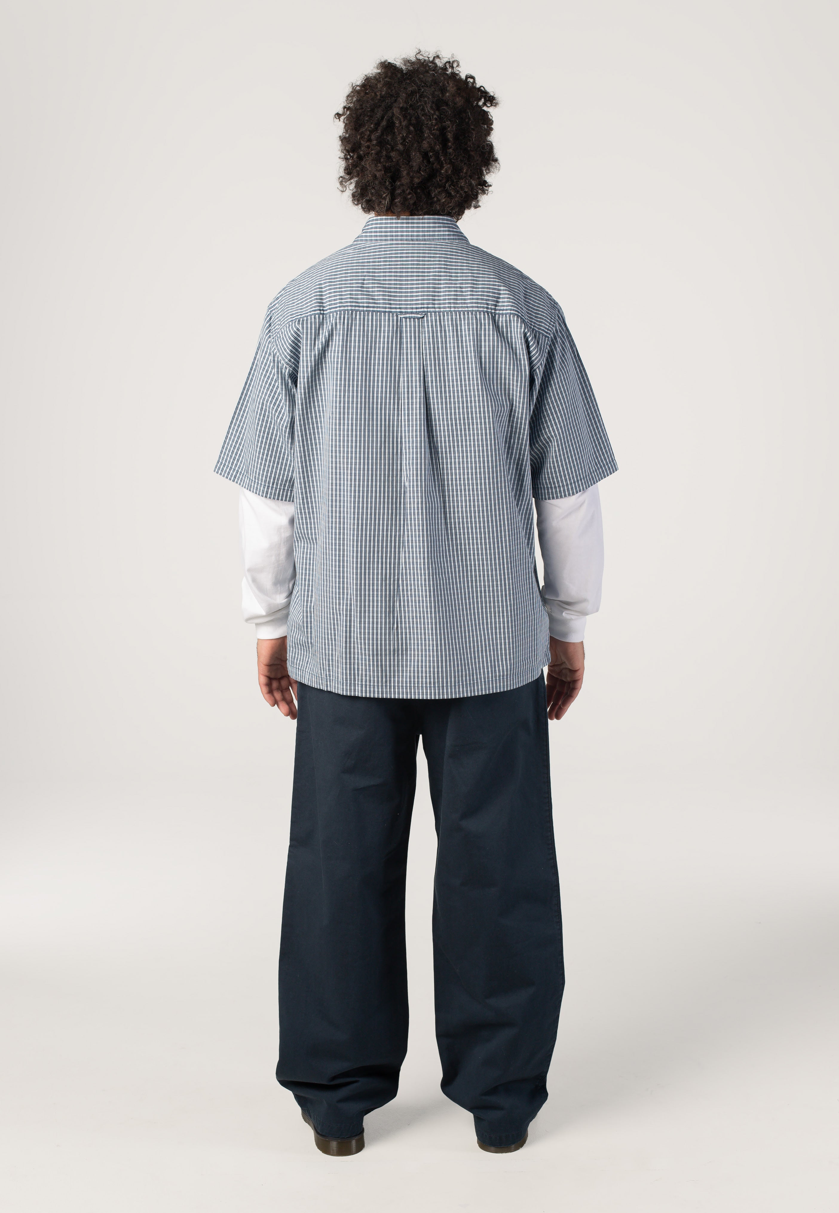 Carhartt WIP - Brady Stone Washed Carbon - Pants | Men-Image