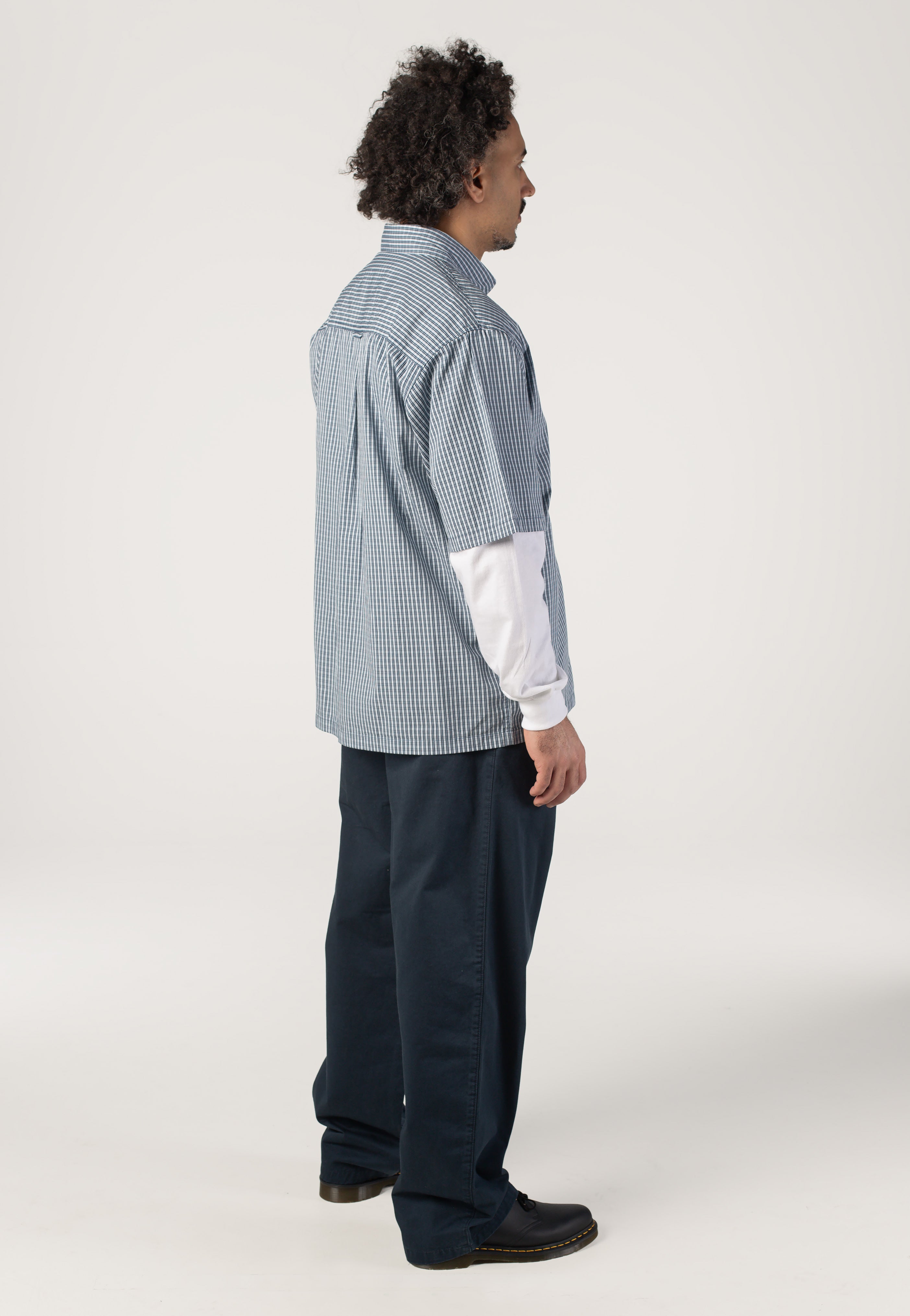 Carhartt WIP - Brady Stone Washed Carbon - Pants | Men-Image
