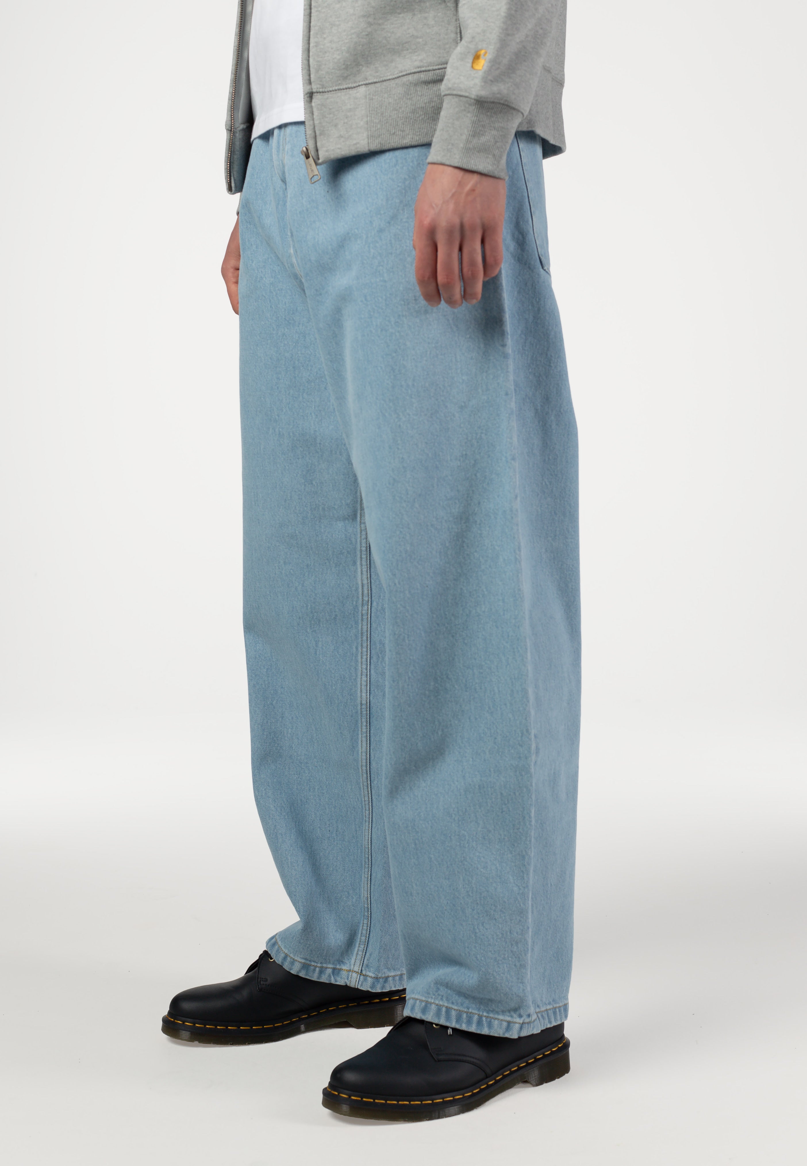 Carhartt WIP - Brandon Heavy Stone Bleached Blue - Jeans | Men-Image