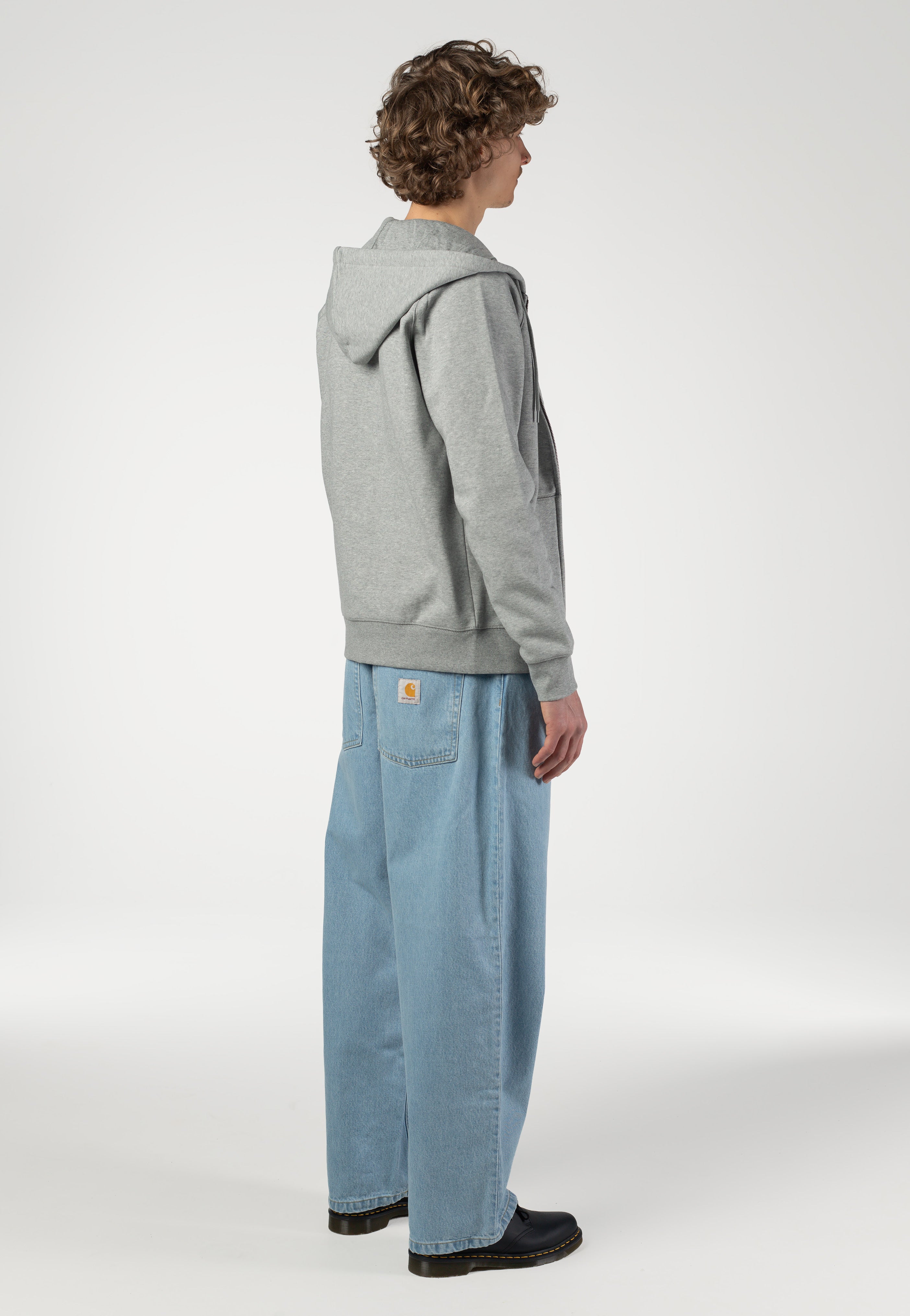 Carhartt WIP - Brandon Heavy Stone Bleached Blue - Jeans | Men-Image