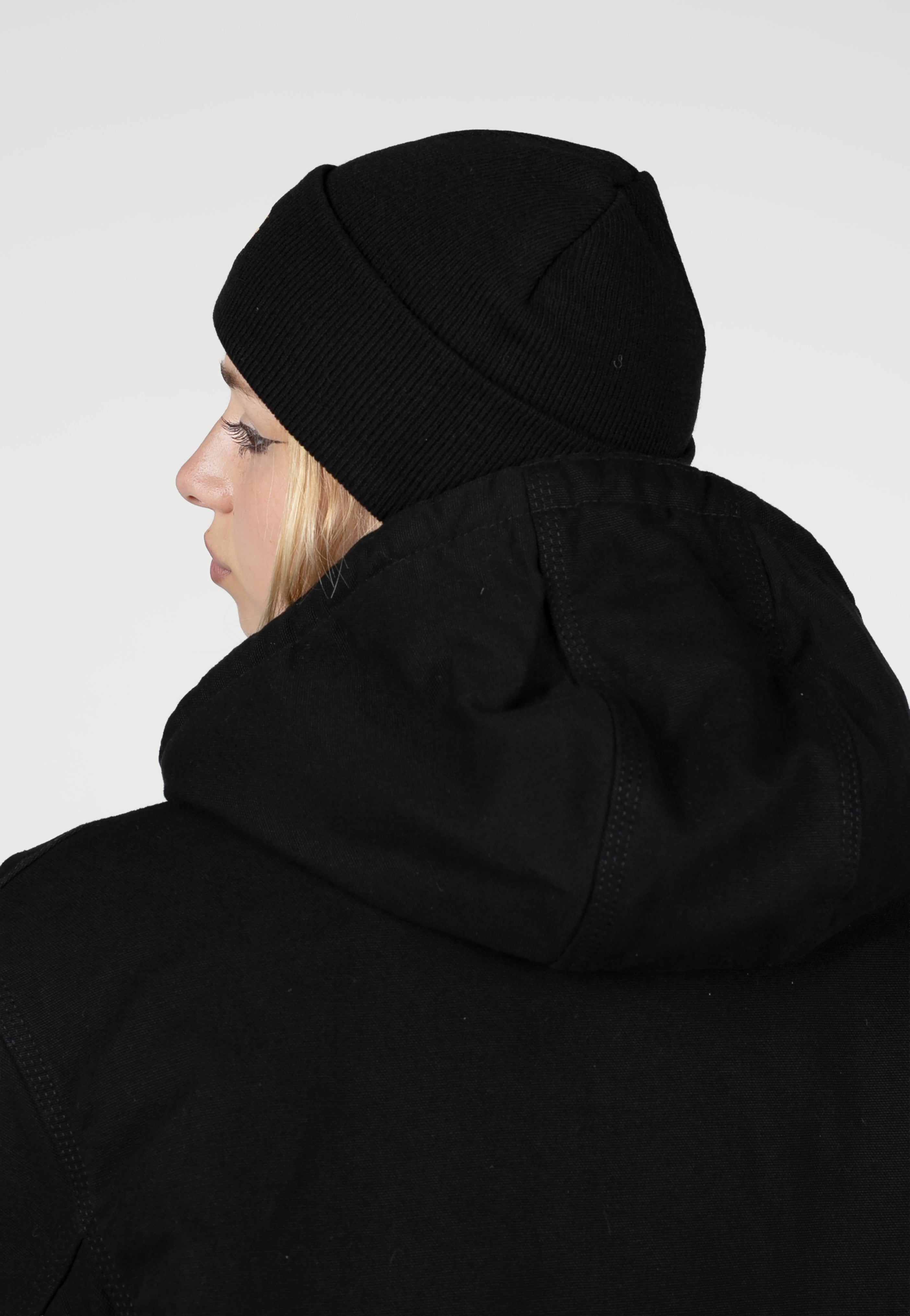 Carhartt WIP - Chase Black/Gold - Beanie | Neutral-Image