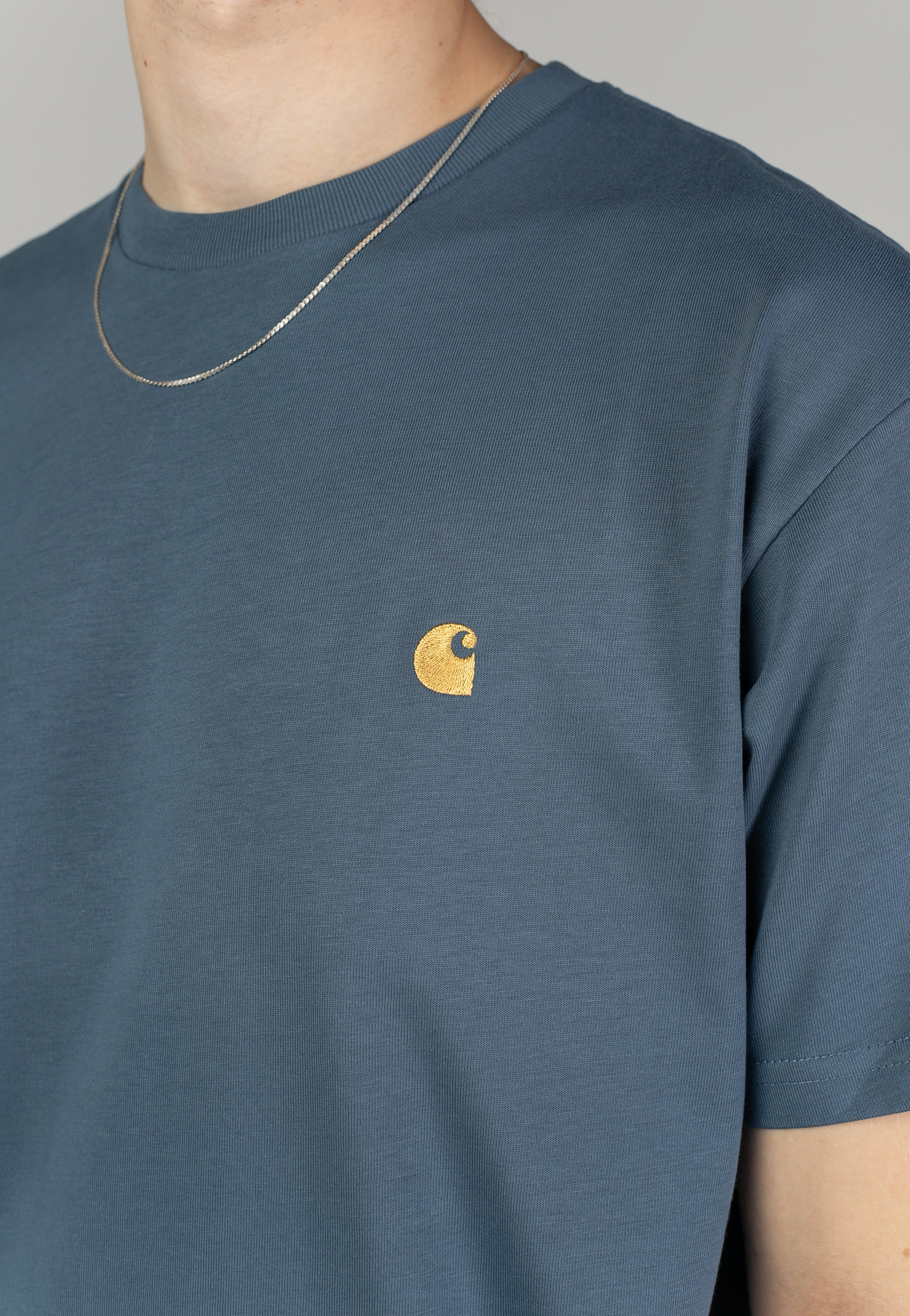 Carhartt WIP - Chase Icesheet/Gold - T-Shirt | Men-Image