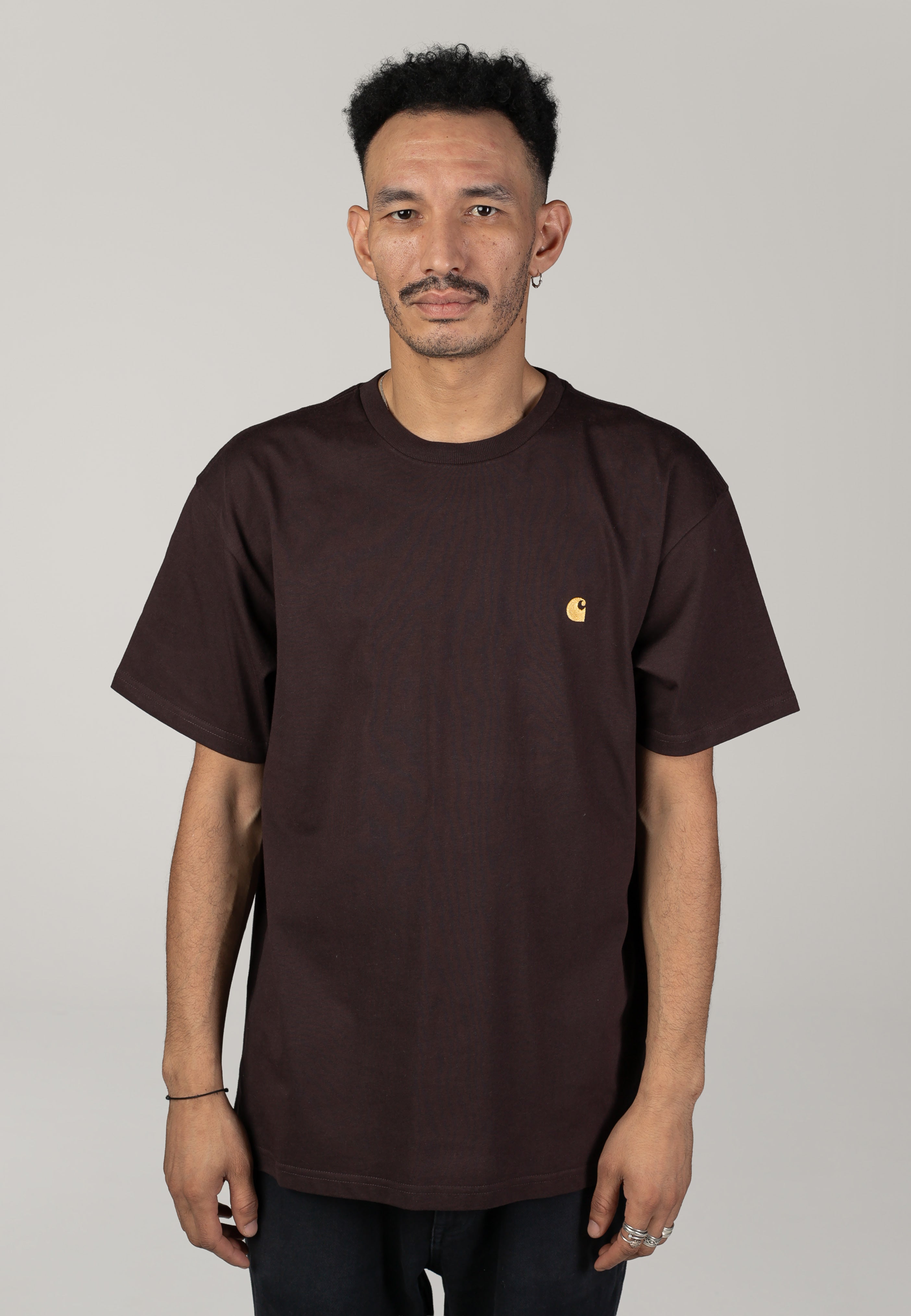 Carhartt WIP - Chase Palisander/Gold - T-Shirt | Men-Image