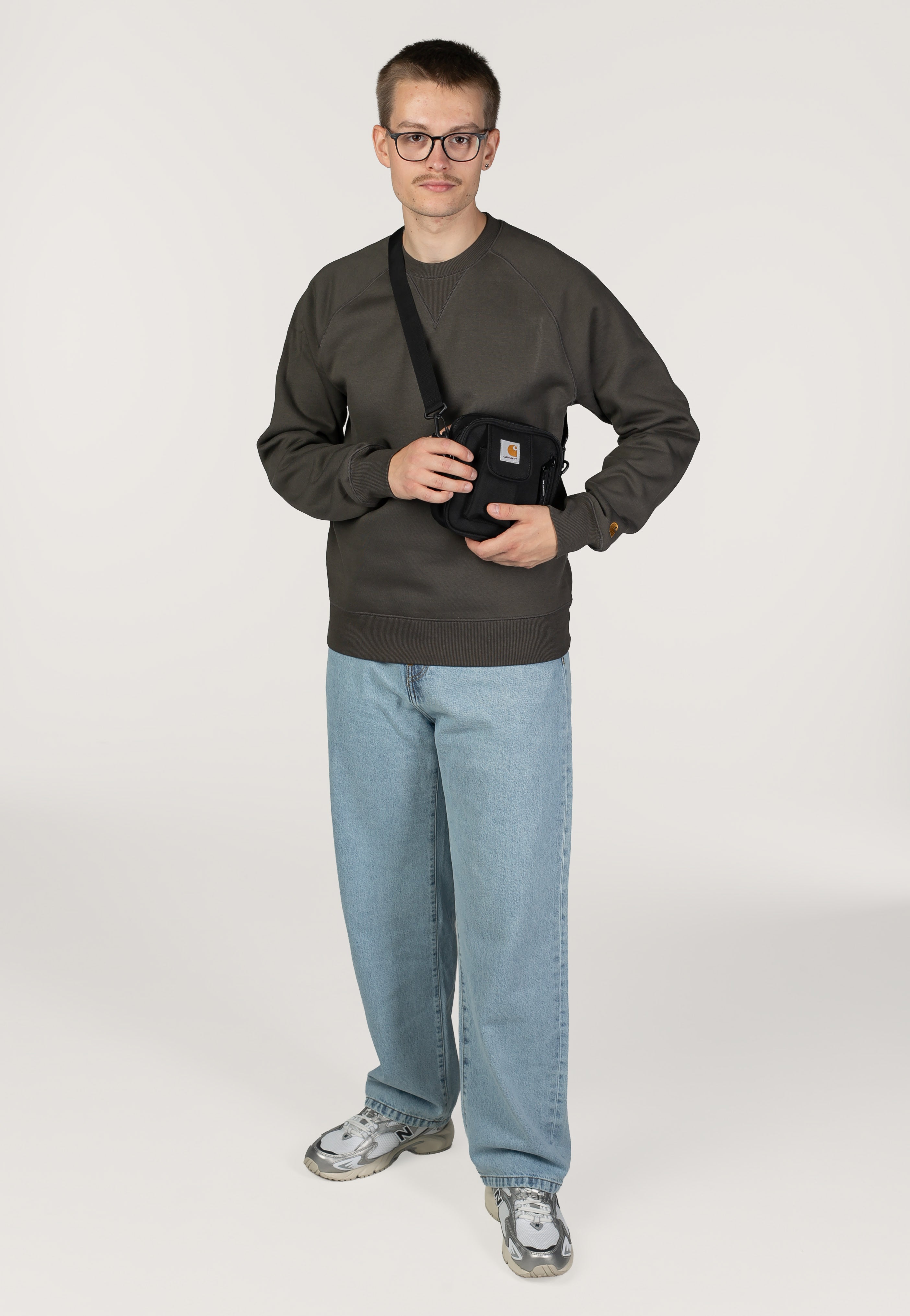 Carhartt WIP - Chase Shungite/Gold - Sweater | Men-Image