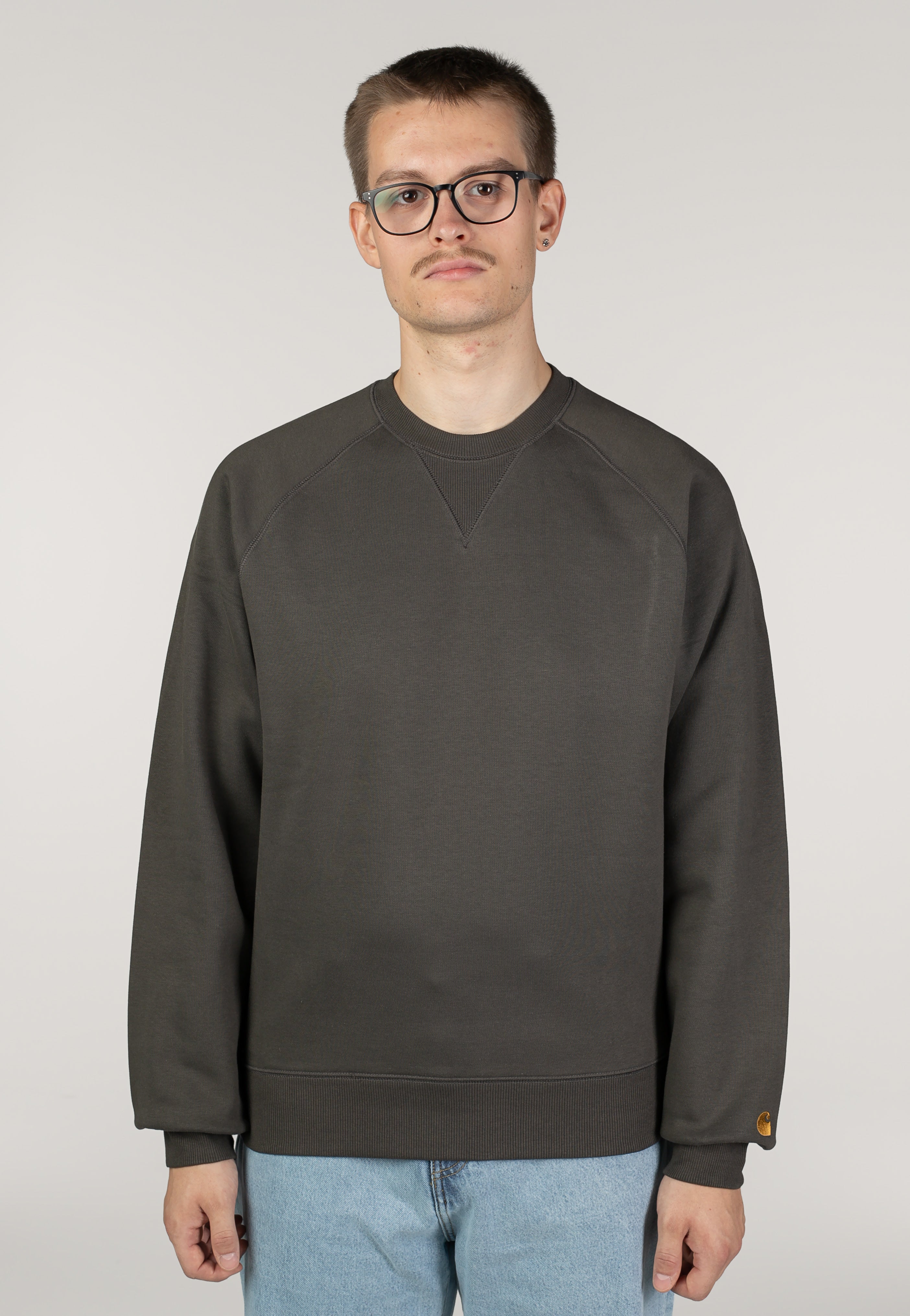 Carhartt WIP - Chase Shungite/Gold - Sweater | Men-Image