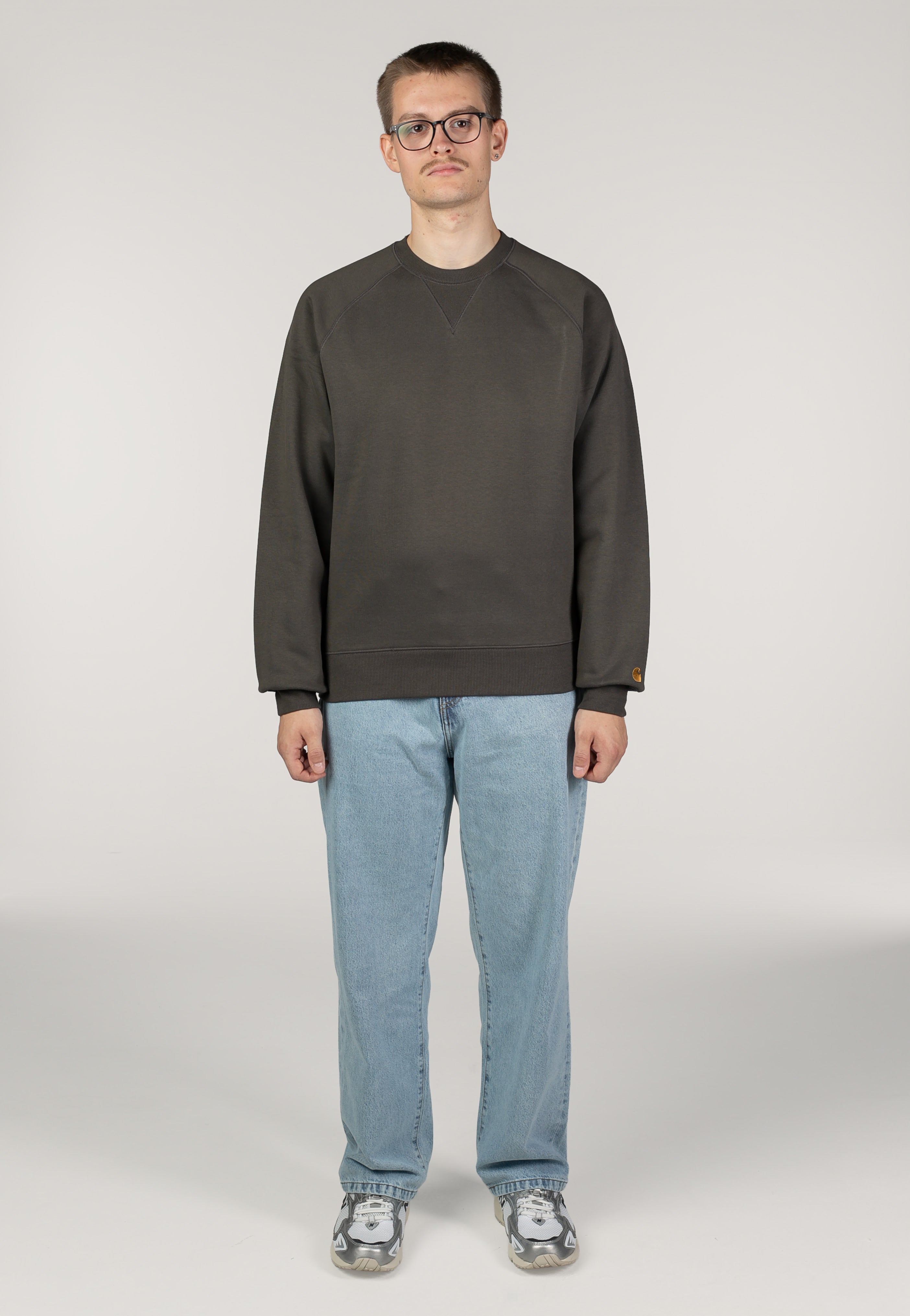 Carhartt WIP - Chase Shungite/Gold - Sweater | Men-Image