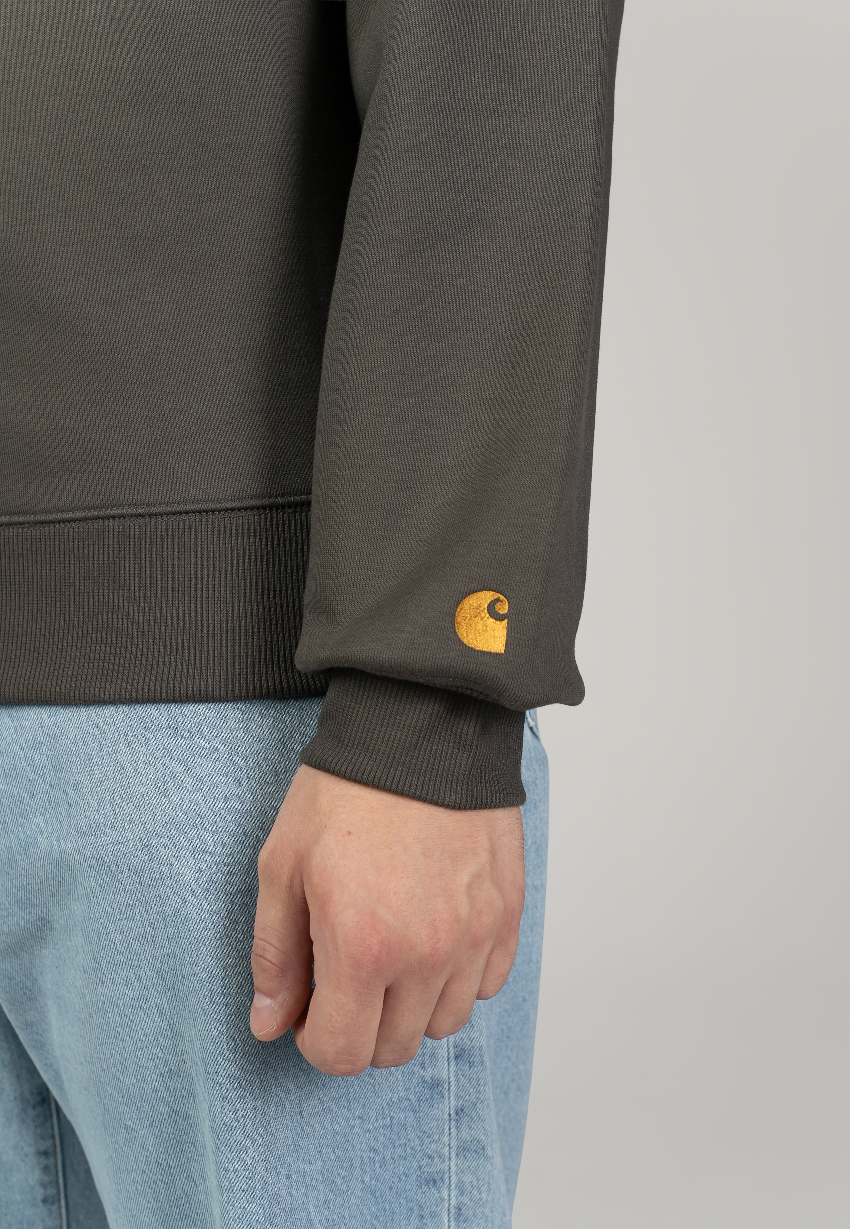 Carhartt WIP - Chase Shungite/Gold - Sweater | Men-Image