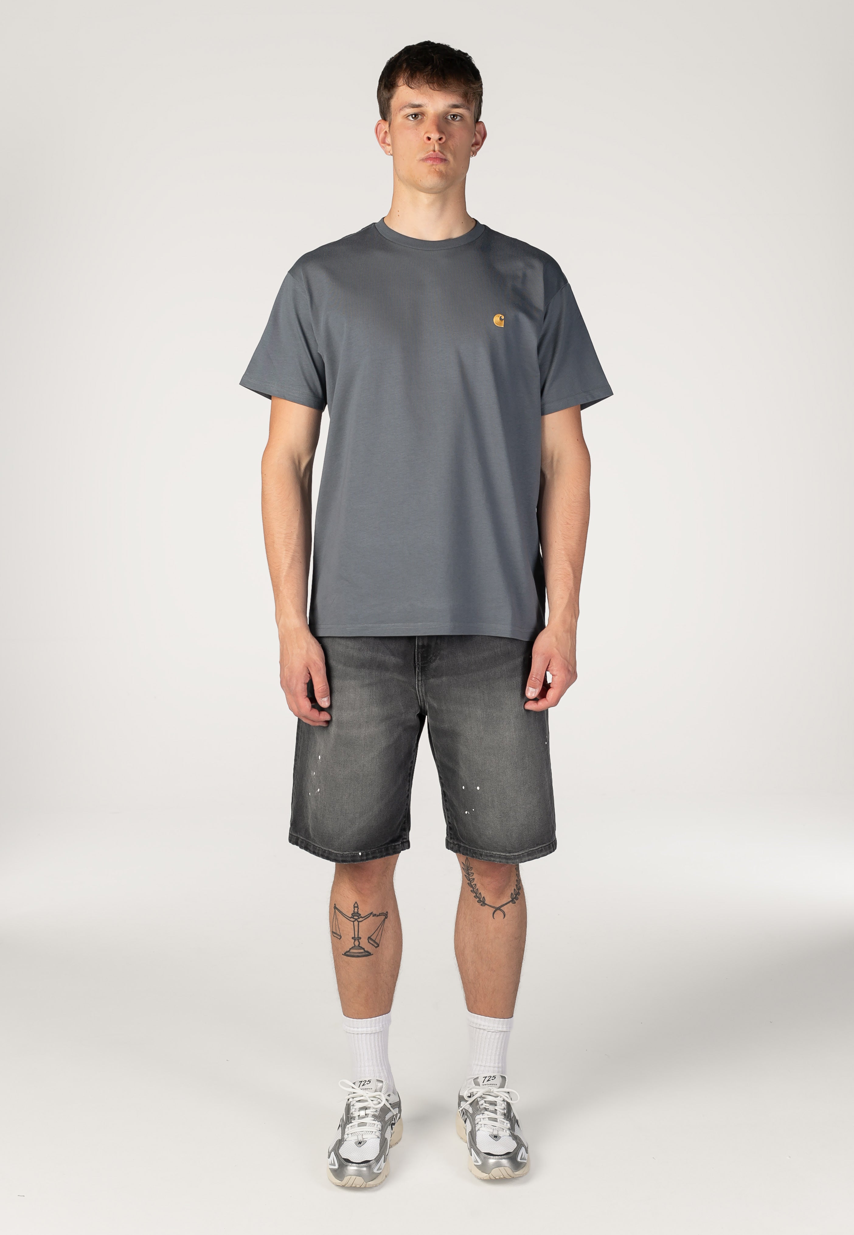 Carhartt WIP - Chase Styx/Gold - T-Shirt | Men-Image