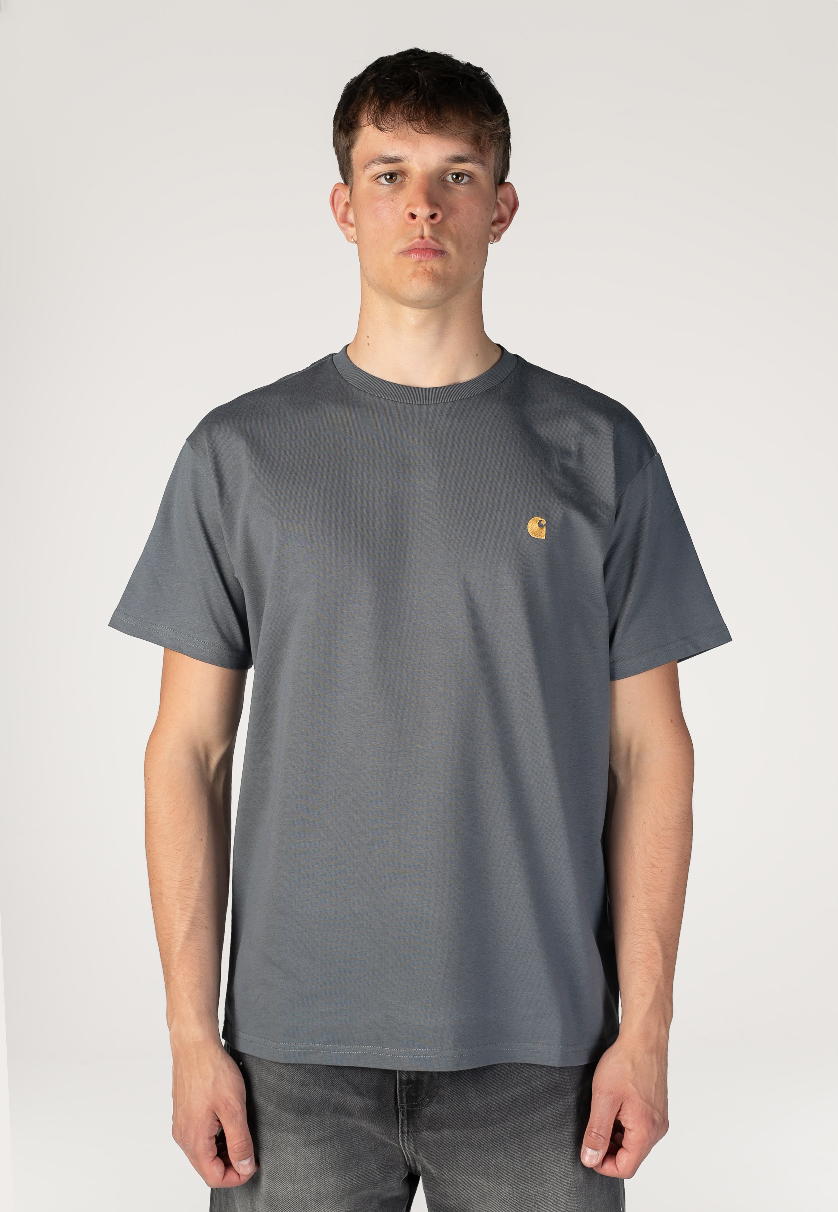 Carhartt WIP - Chase Styx/Gold - T-Shirt | Men-Image