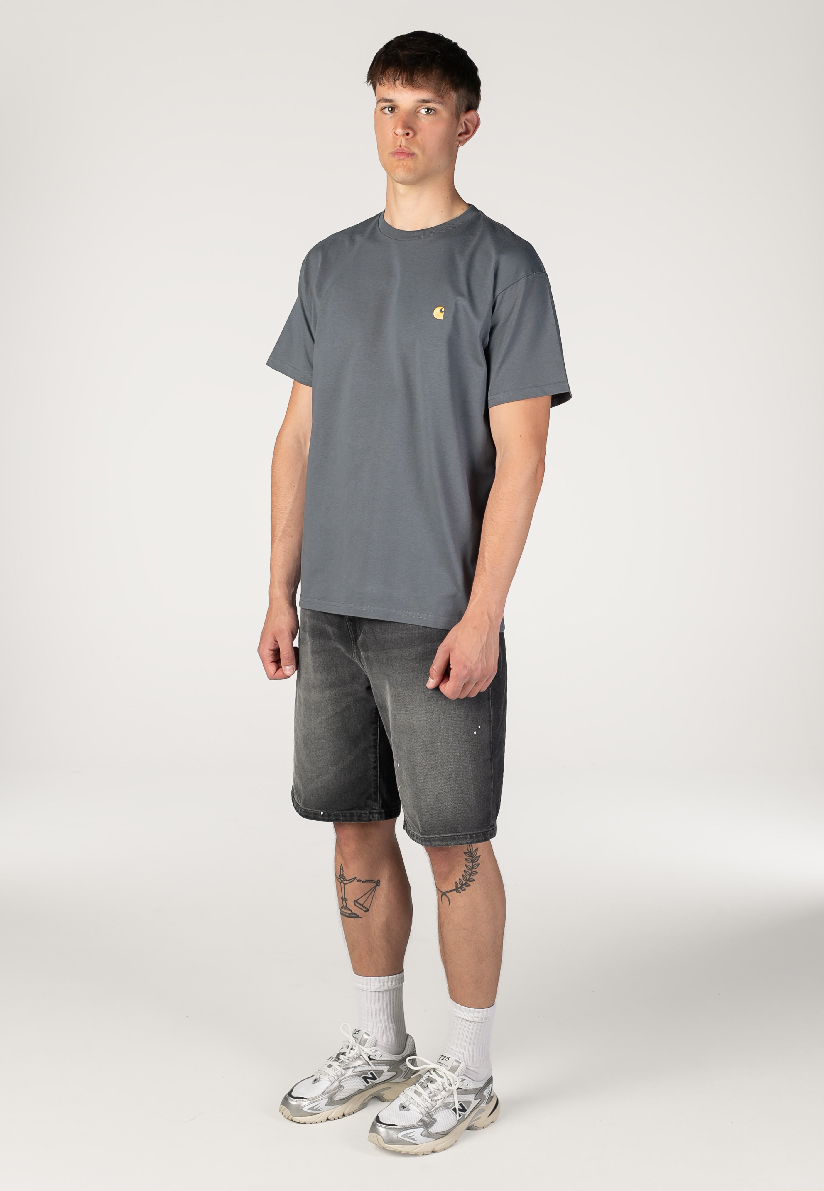 Carhartt WIP - Chase Styx/Gold - T-Shirt | Men-Image
