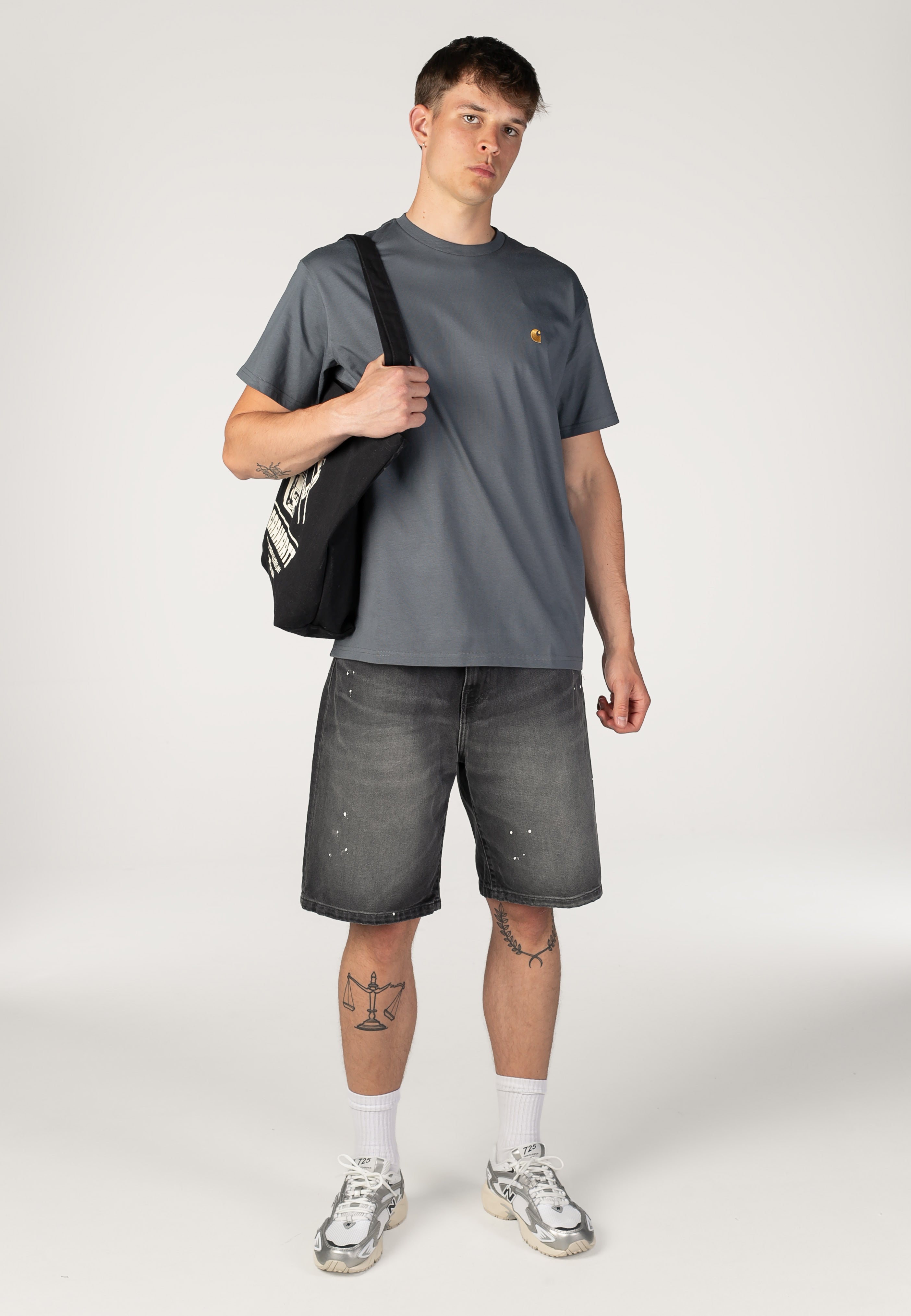 Carhartt WIP - Chase Styx/Gold - T-Shirt | Men-Image