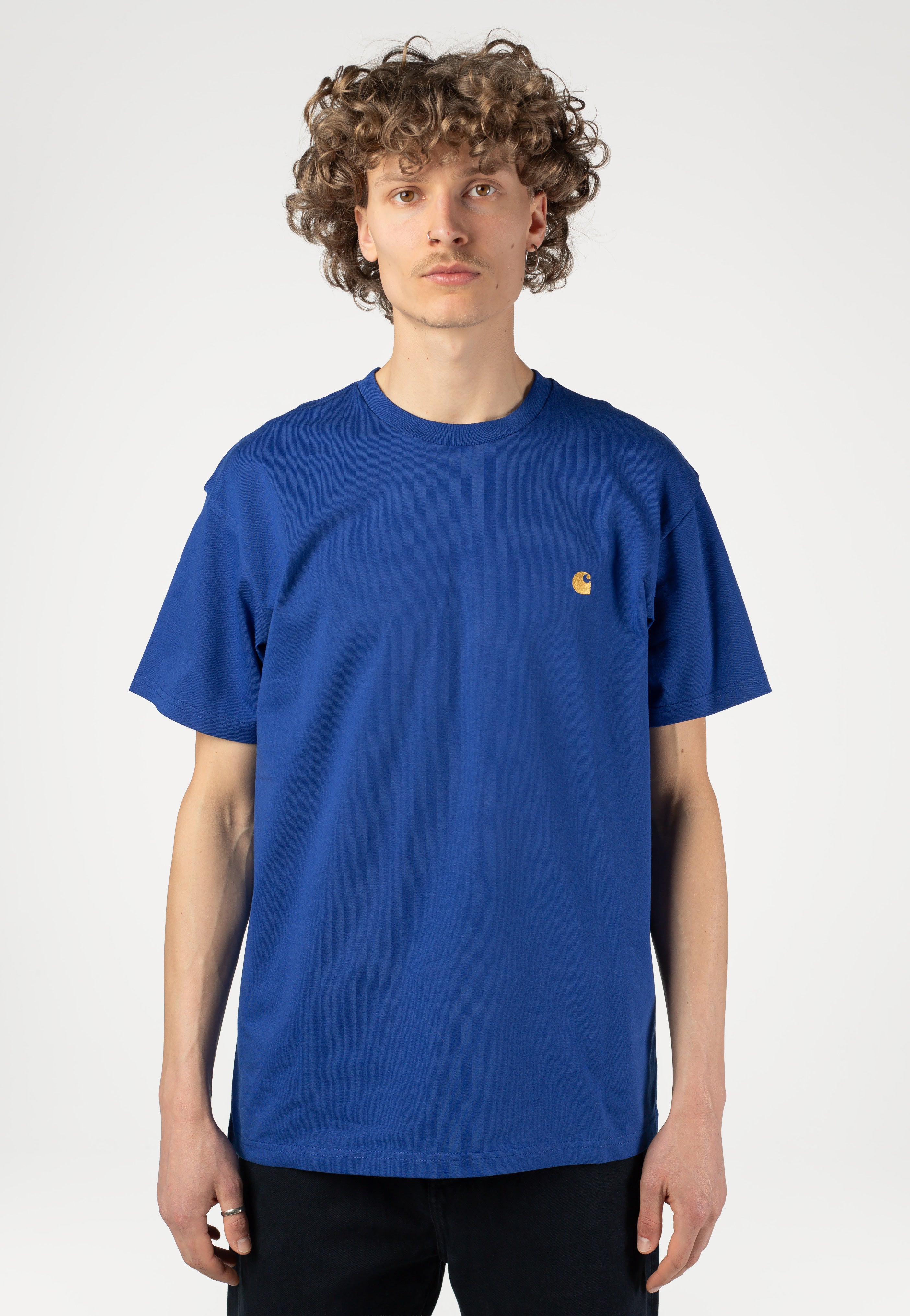 Carhartt WIP - Chase Wolfsbane/Gold - T-Shirt | Men-Image