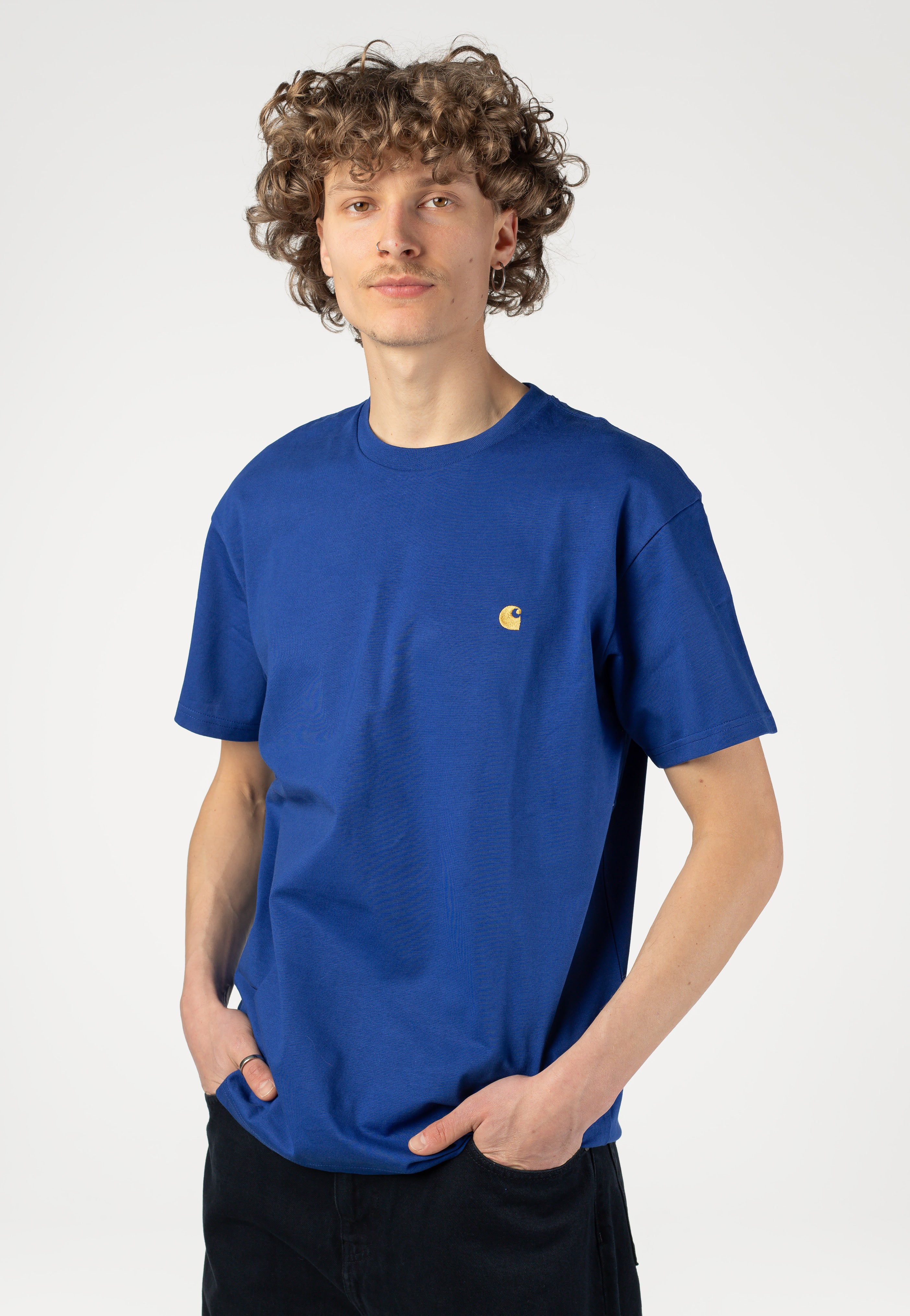 Carhartt WIP - Chase Wolfsbane/Gold - T-Shirt | Men-Image