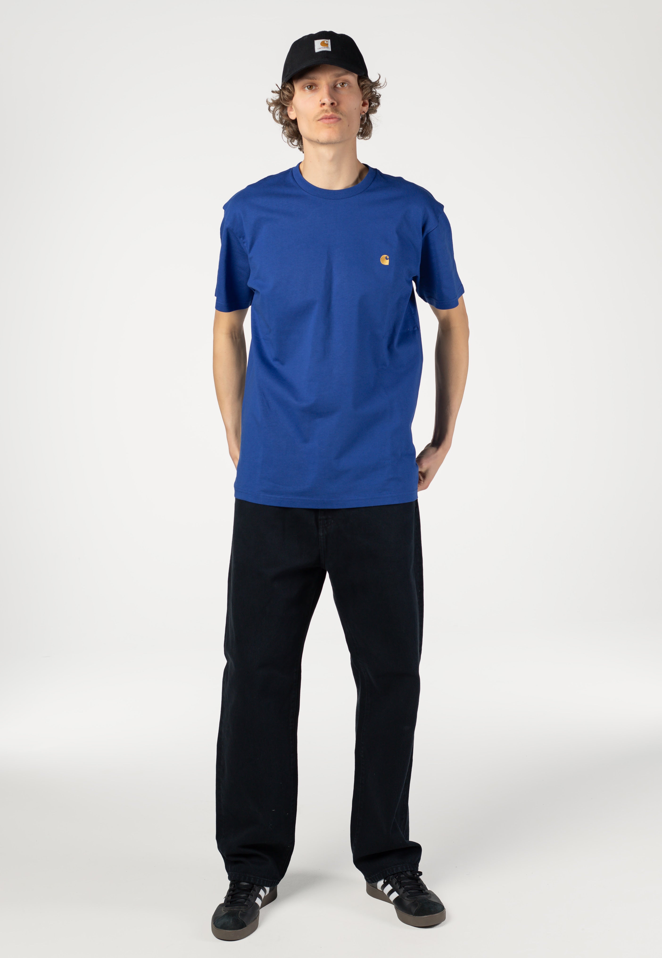 Carhartt WIP - Chase Wolfsbane/Gold - T-Shirt | Men-Image