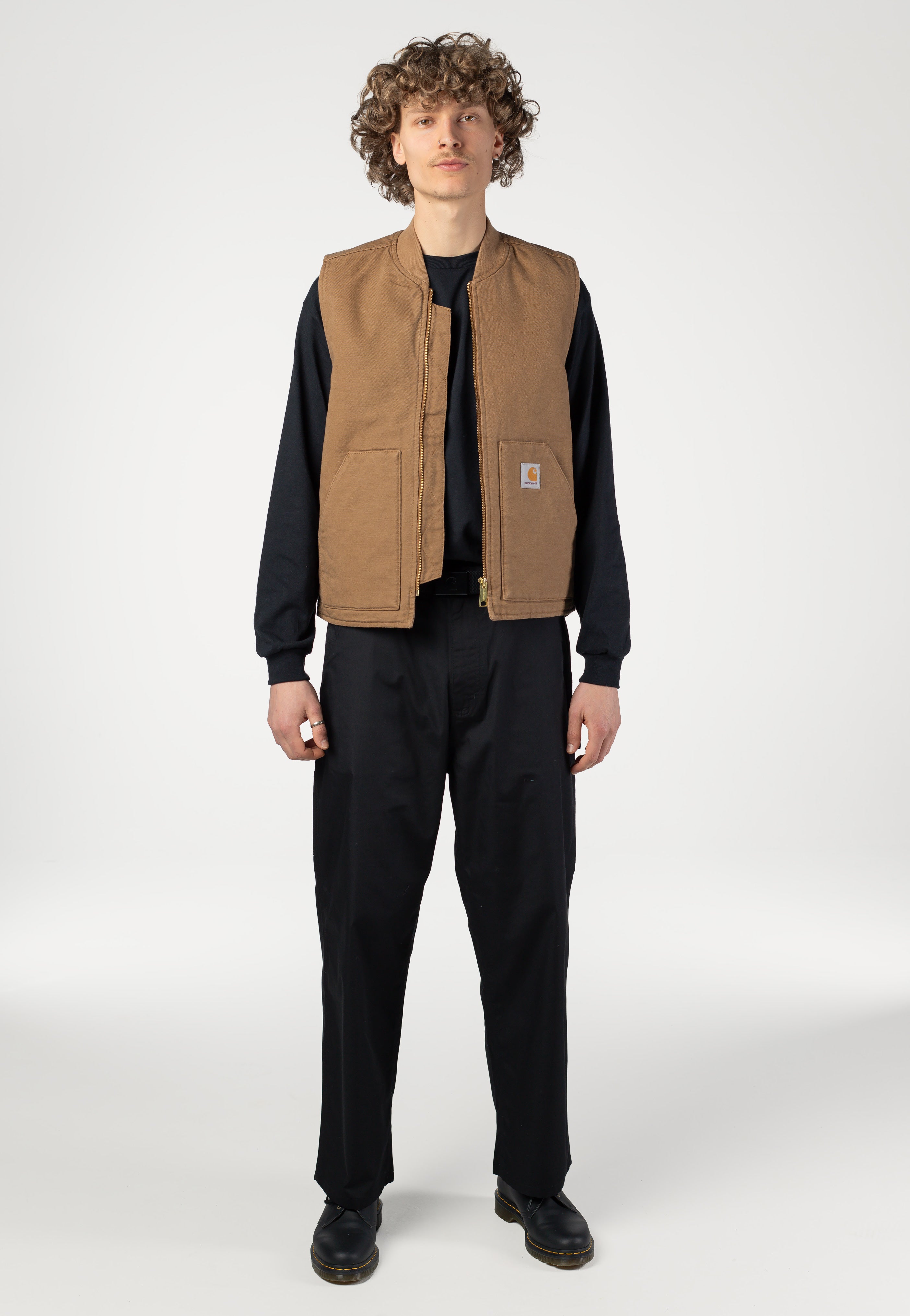 Carhartt WIP - Classic Rinsed Hamilton Brown - Vest | Impericon