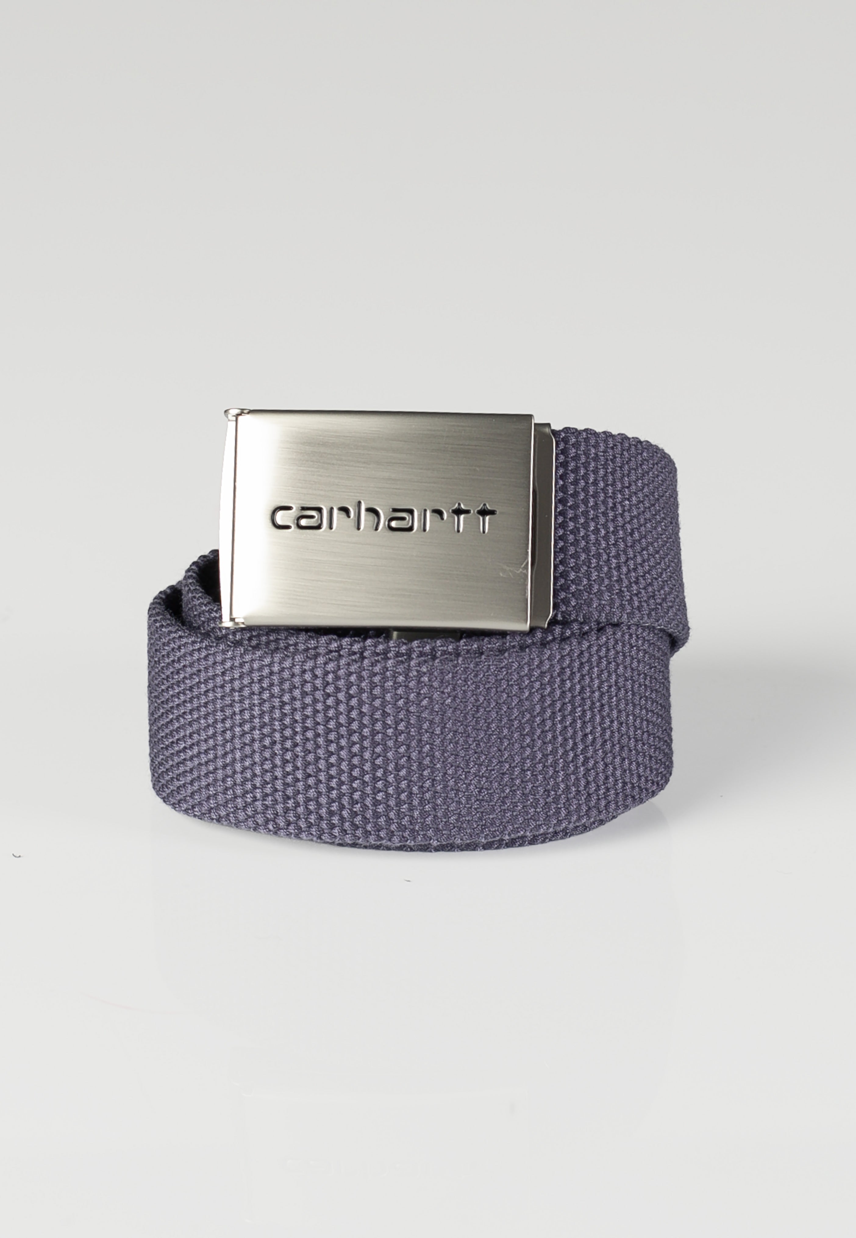 Carhartt WIP - Clip Chrome Shady Purple - Belt | Neutral-Image