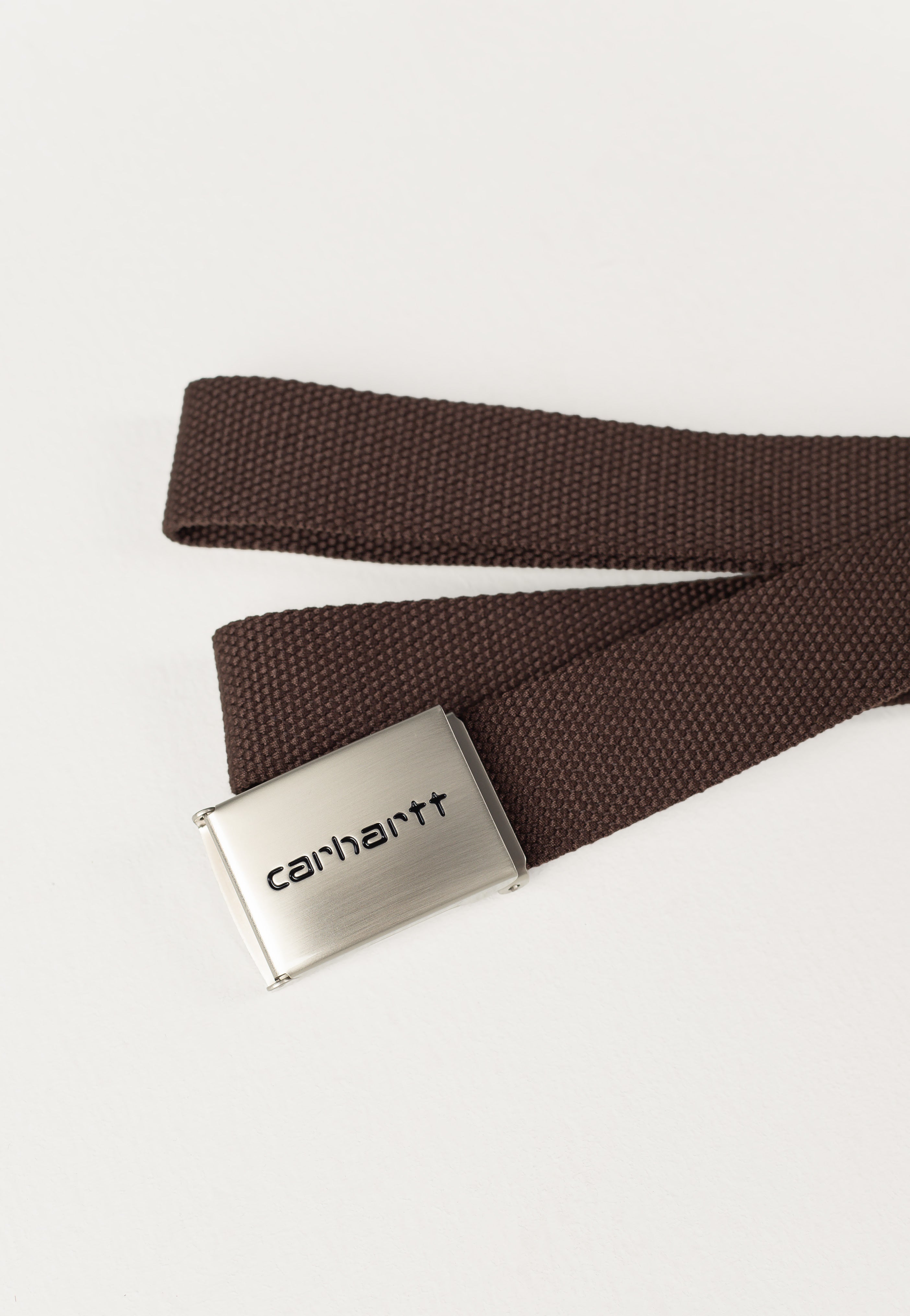 Carhartt WIP - Clip Chrome Tobacco - Belt | Neutral-Image