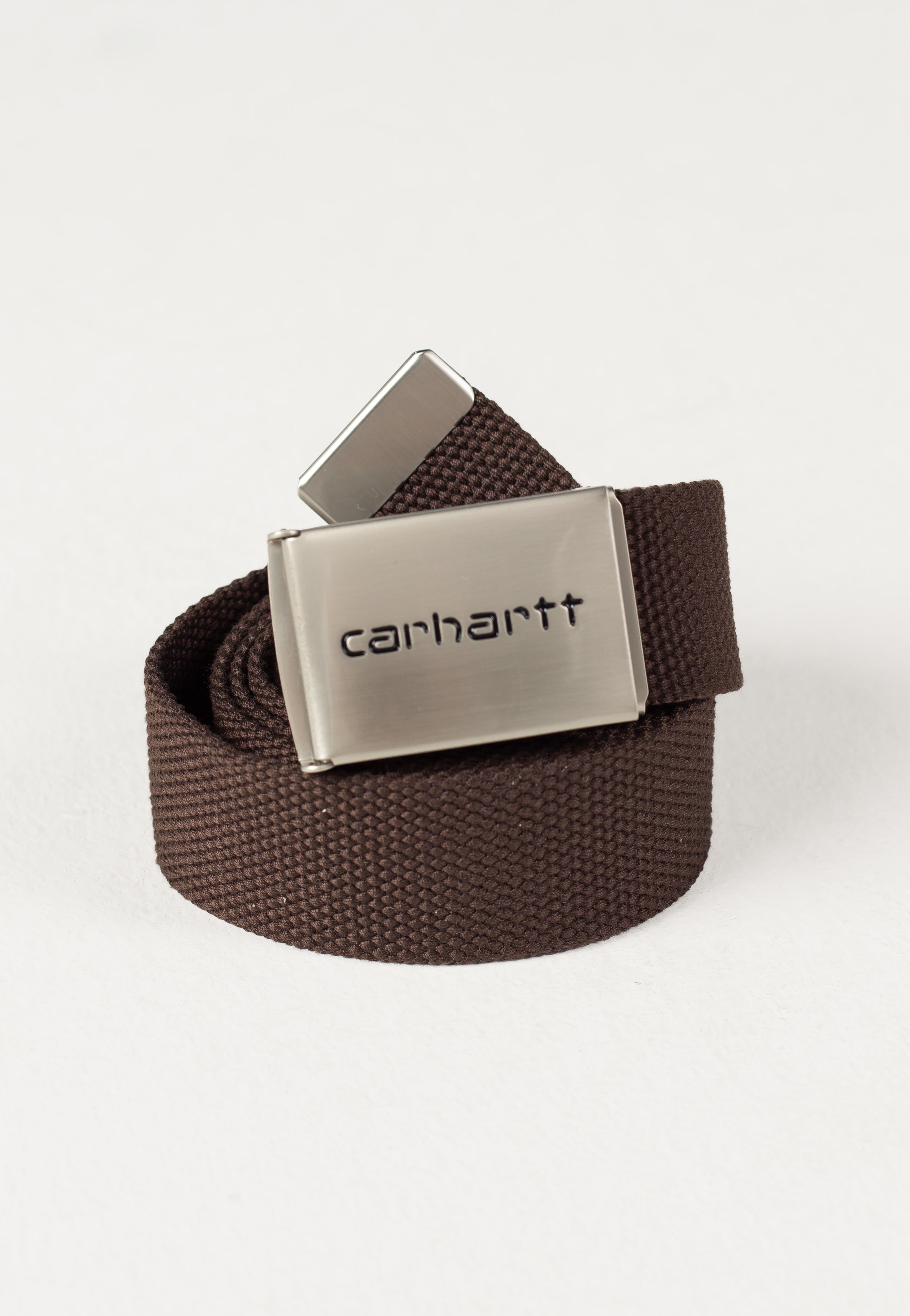 Carhartt WIP - Clip Chrome Tobacco - Belt | Neutral-Image