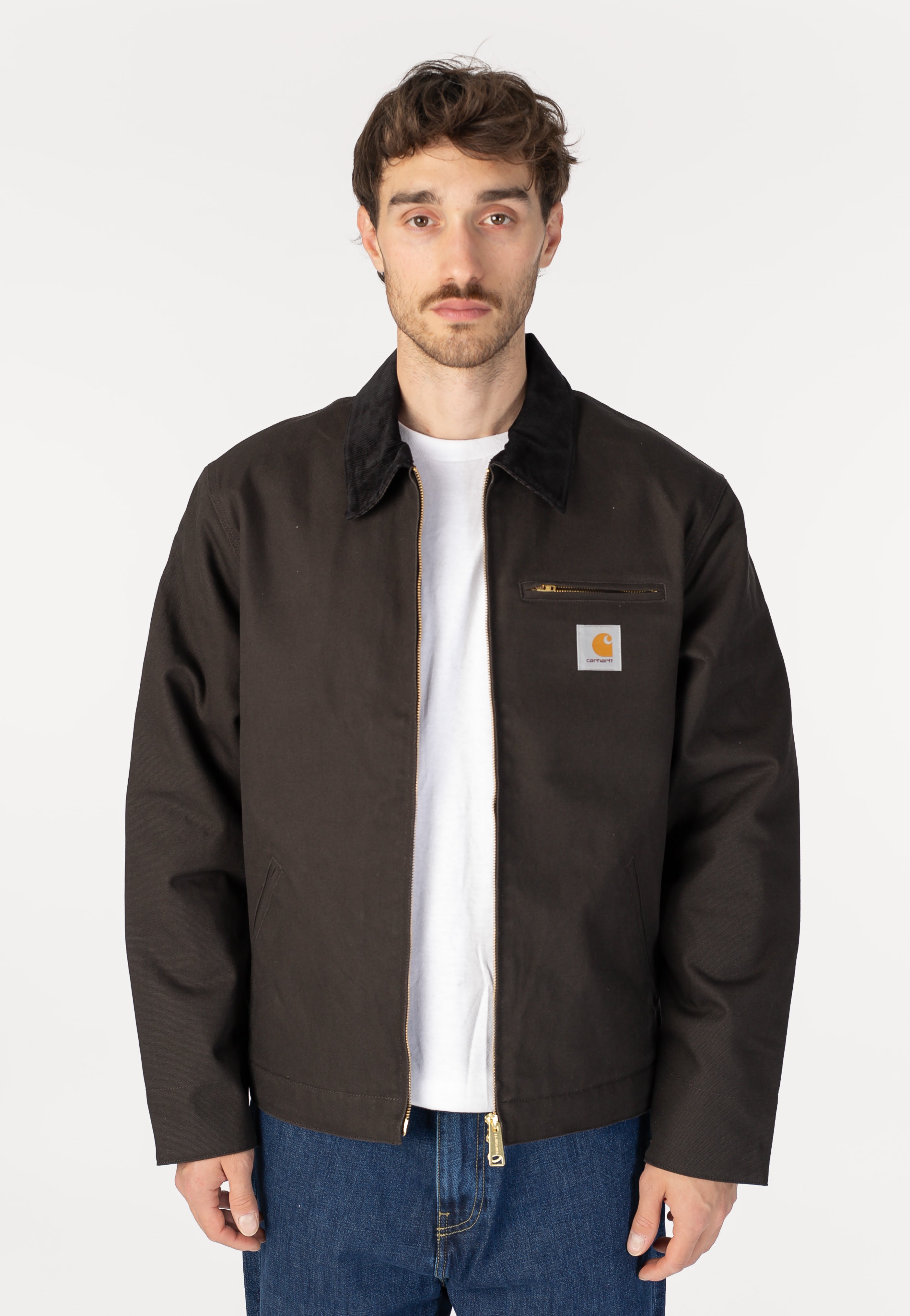 【新品】Carhartt デトロイトジャケットTobacco/Black XL Carhartt WIP Detroit Rigid Tobacco/Black - Jacket | Impericon