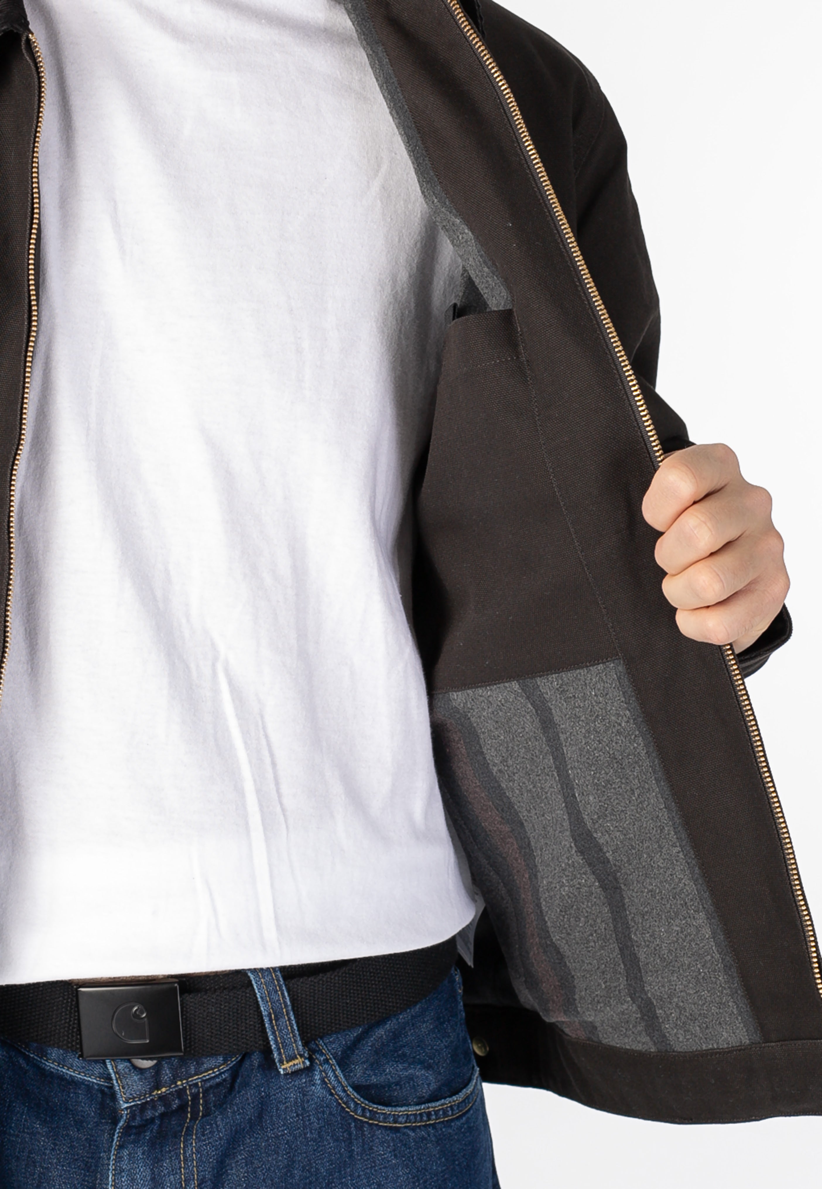 Carhartt WIP Detroit Rigid Tobacco/Black - Jacket | Impericon