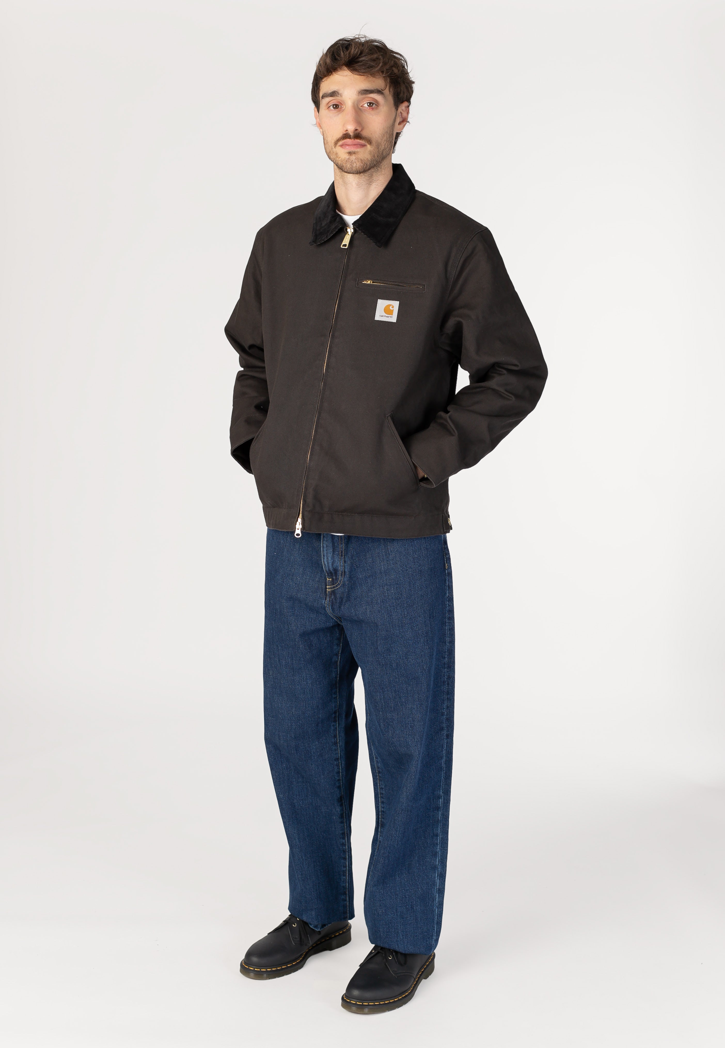Carhartt WIP Detroit Rigid Tobacco/Black - Jacket | Impericon