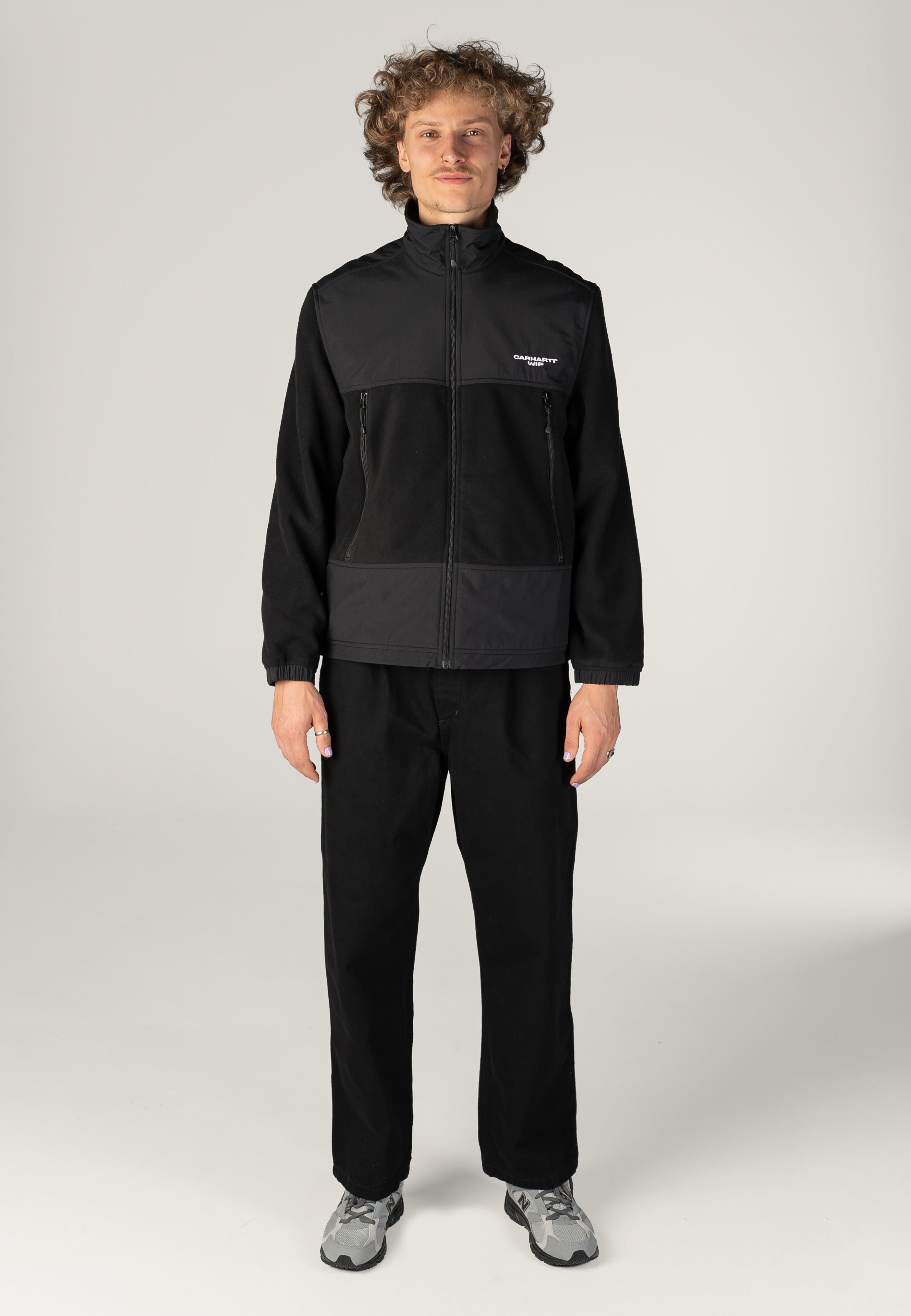 Carhartt WIP - Edmore Black/White - Jacket | Men-Image
