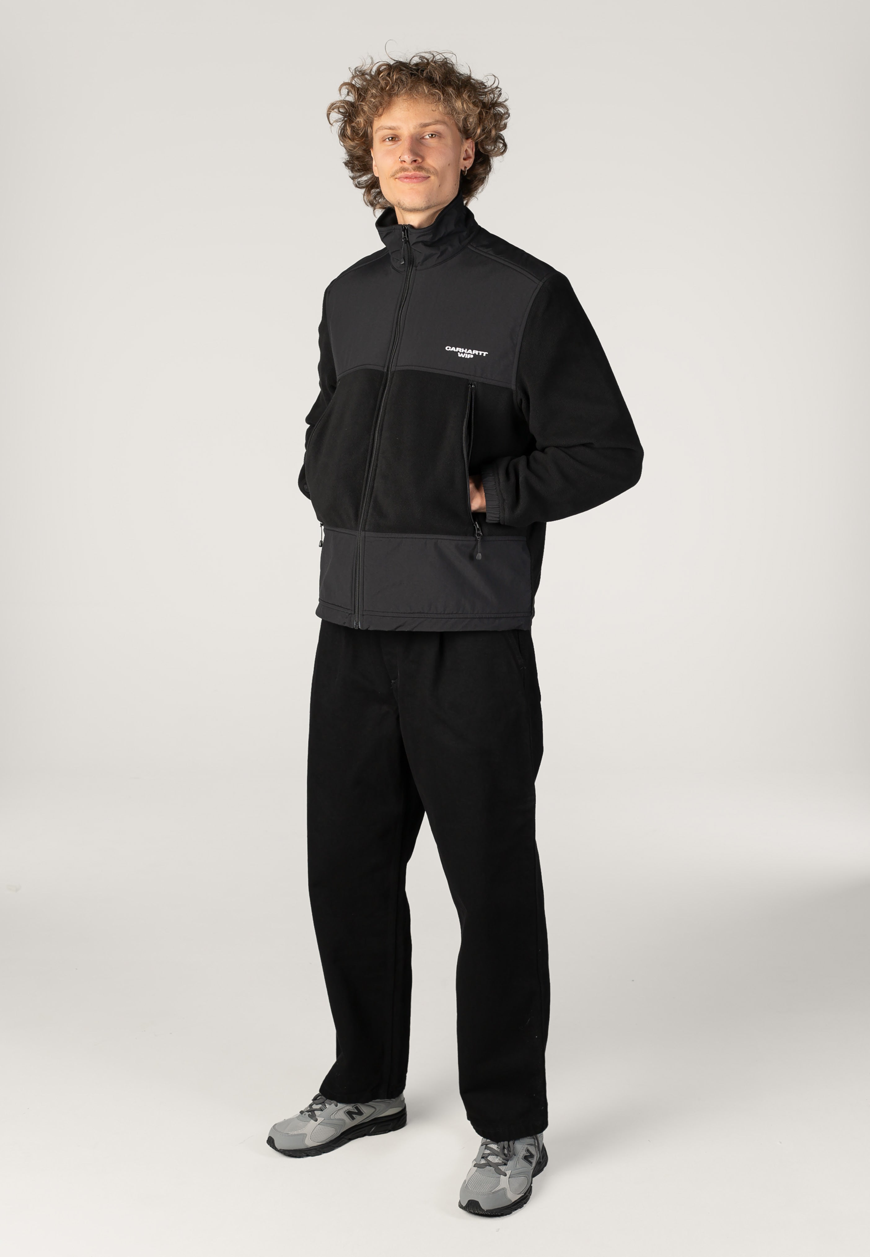 Carhartt WIP - Edmore Black/White - Jacket | Men-Image