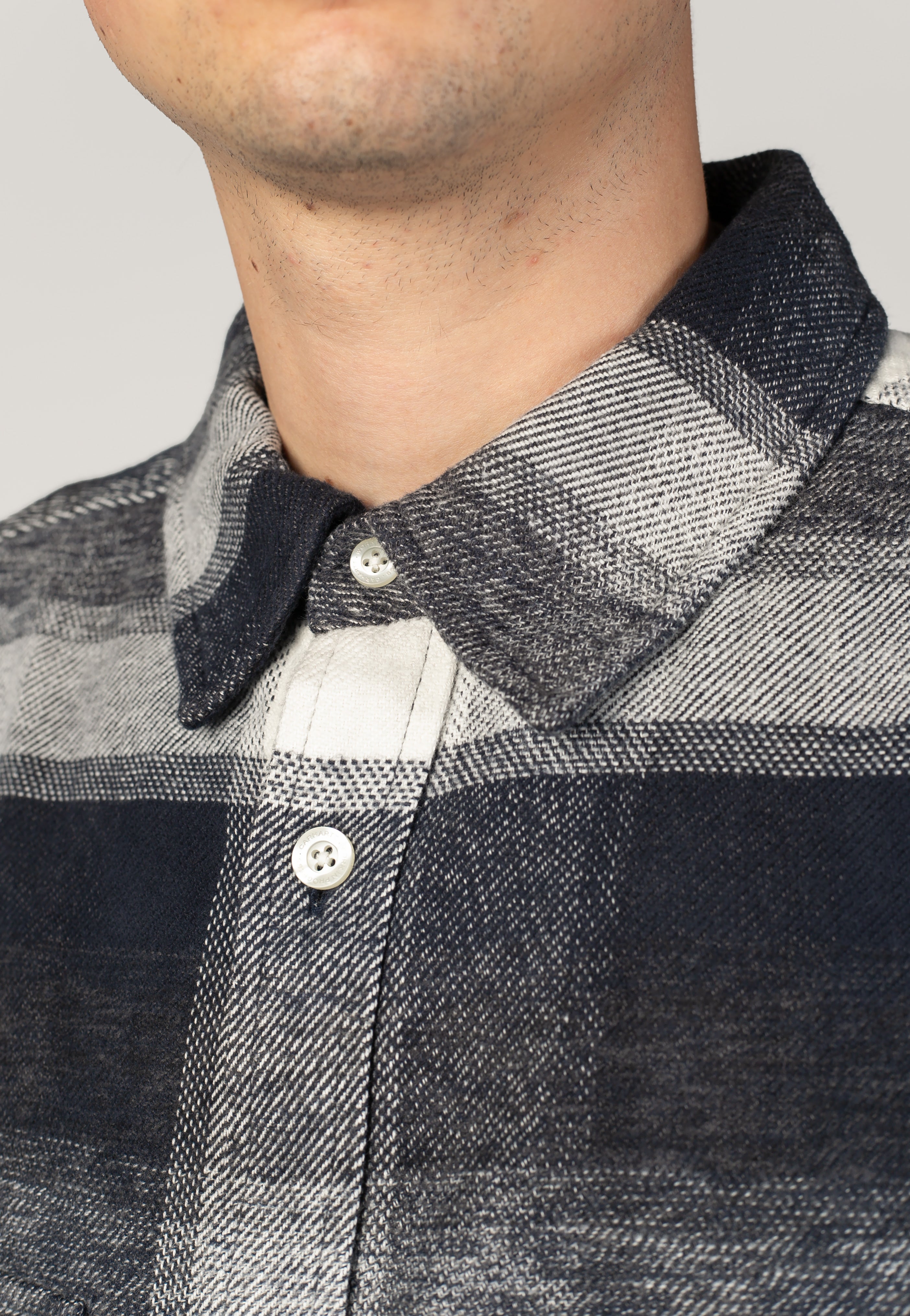 Carhartt WIP Esterson Check/Dark Navy Shirt | Men-Image